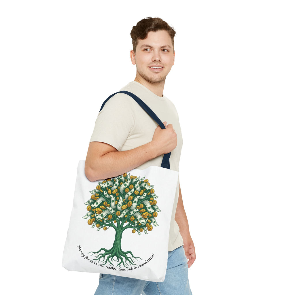 Money Tree Tote Bag — Illustrated Cash Tree Eco Shopper