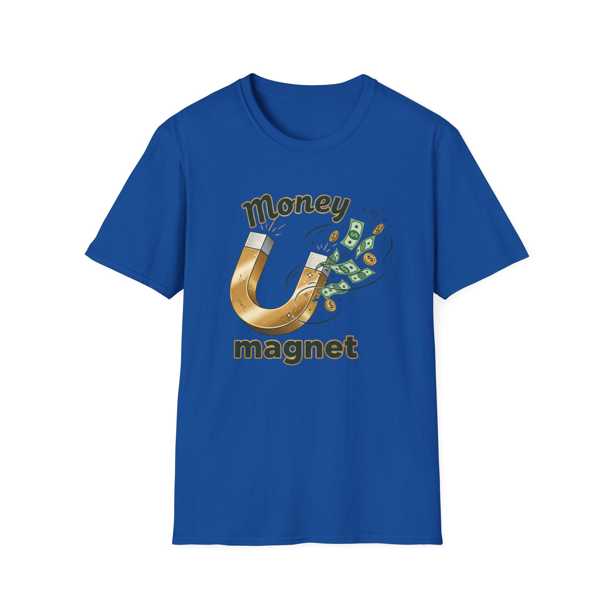 Money Magnet T-Shirt – Funny Cash Magnet Graphic Tee