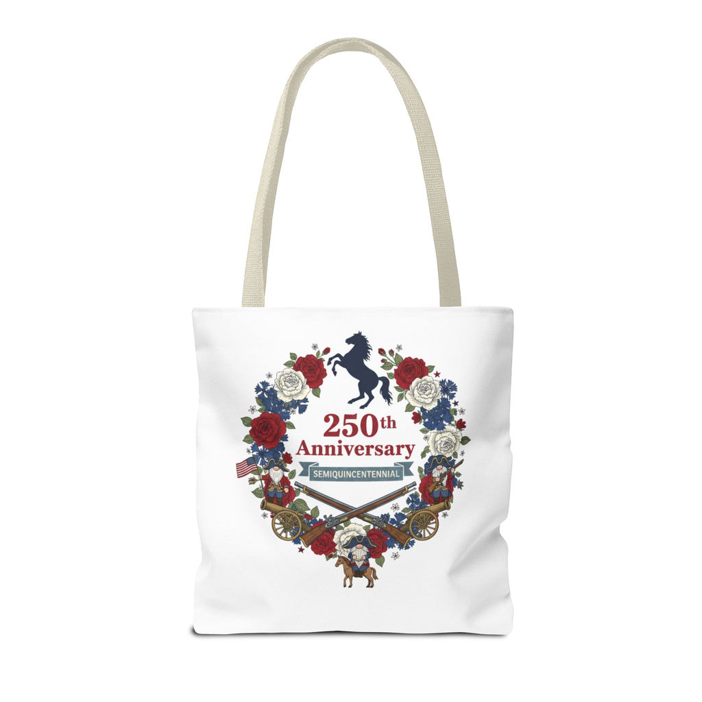 250th Anniversary Floral Wreath Tote