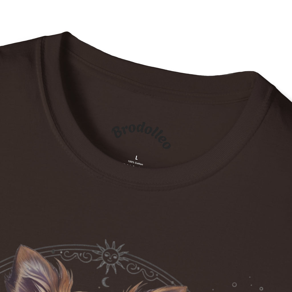 Chihuahua Portrait T-Shirt — Cute Long-Haired Dog Graphic Tee