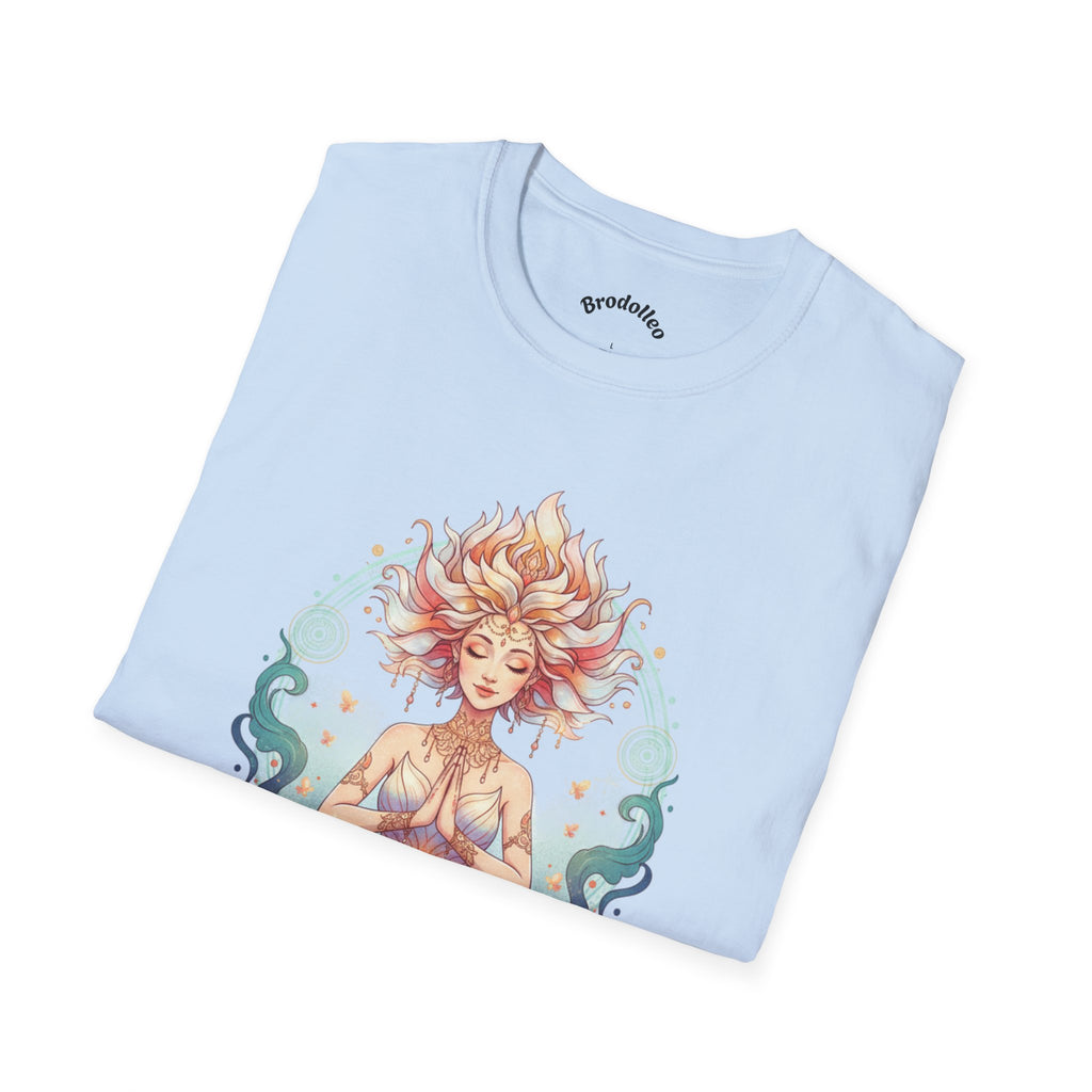 Meditation Lotus T-Shirt — Namaste the Day Yoga Tee