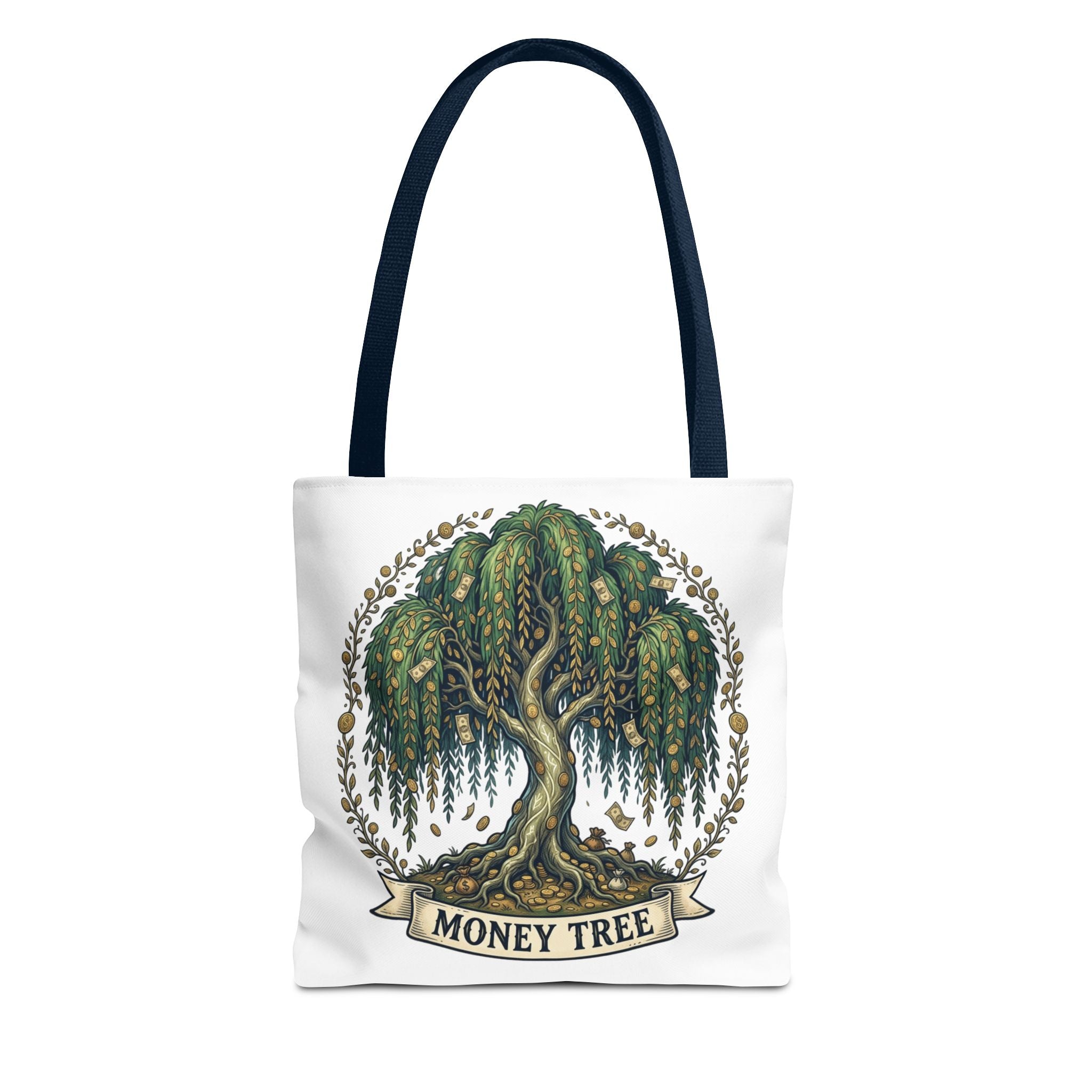 Money Tree Tote Bag — Decorative Prosperity Market Tote