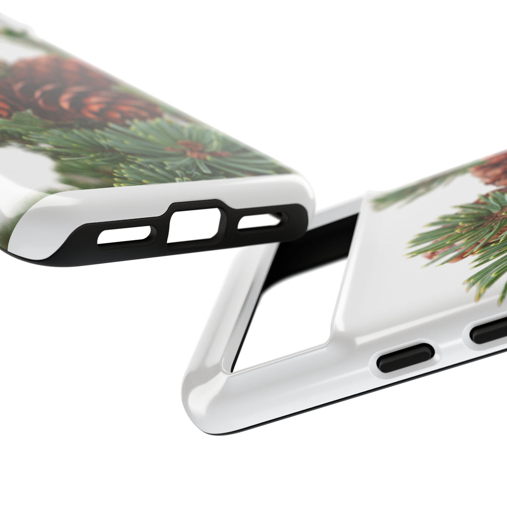 Pinecone Tough Phone Case — Protective Botanical Phone Cover