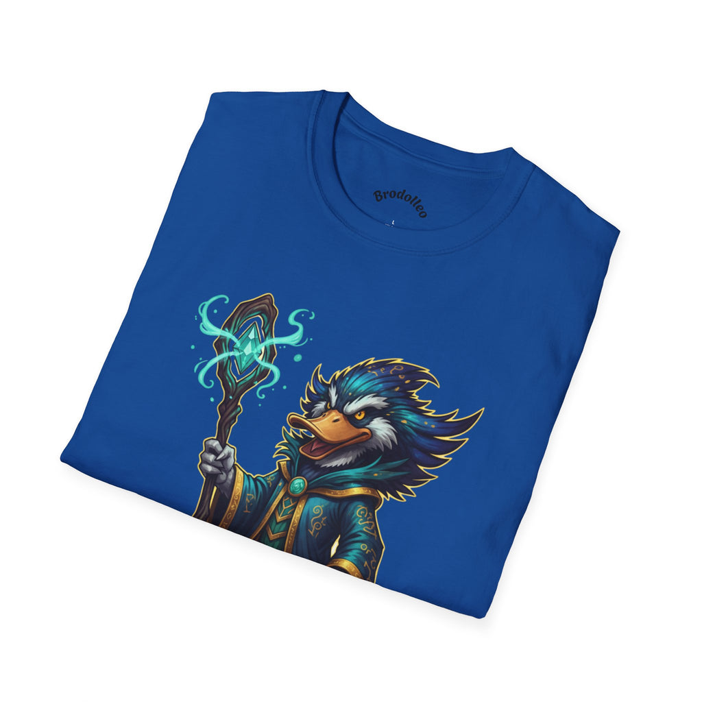 Mage Penguin Graphic T-Shirt — Cute Fantasy Wizard Penguin Tee
