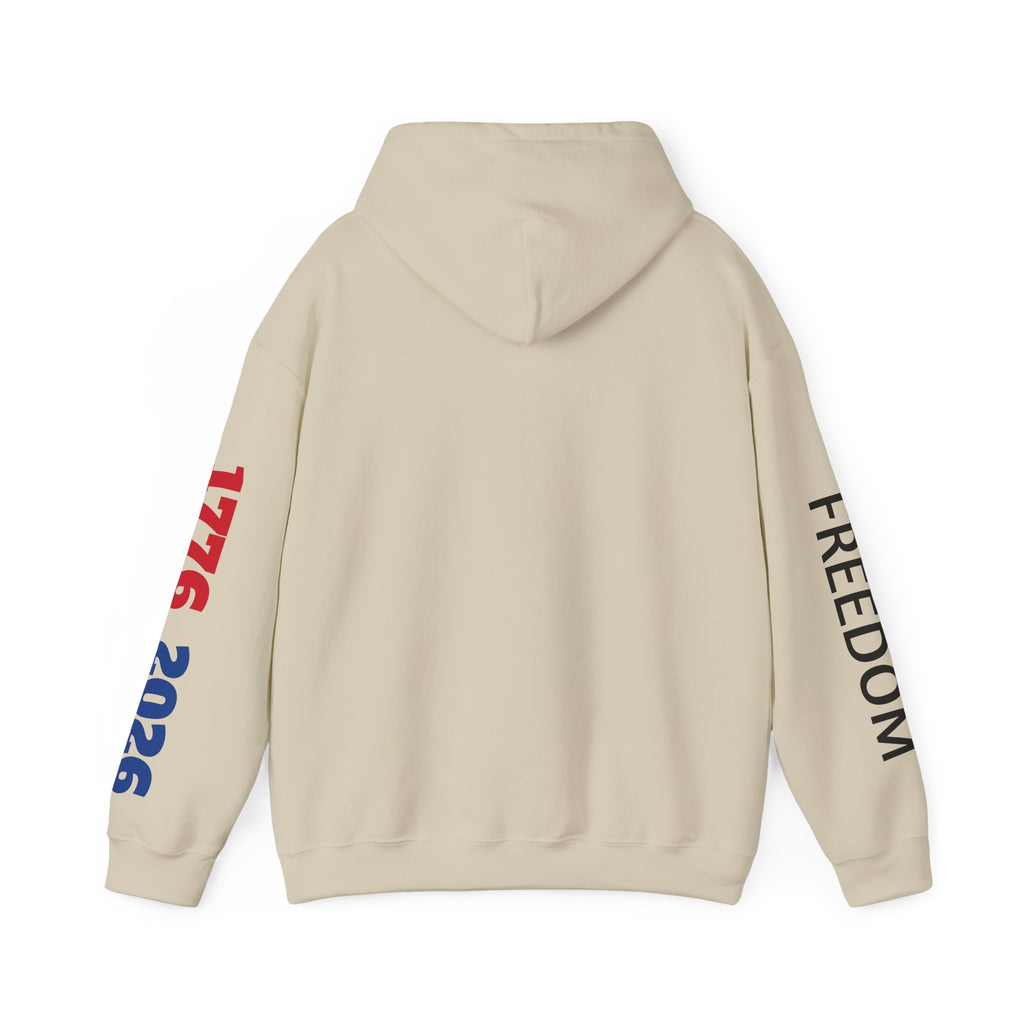 Independence Celebration Hoodie — 'Semiquincentennial Celebration' Patriotic Freedom Sweatshirt