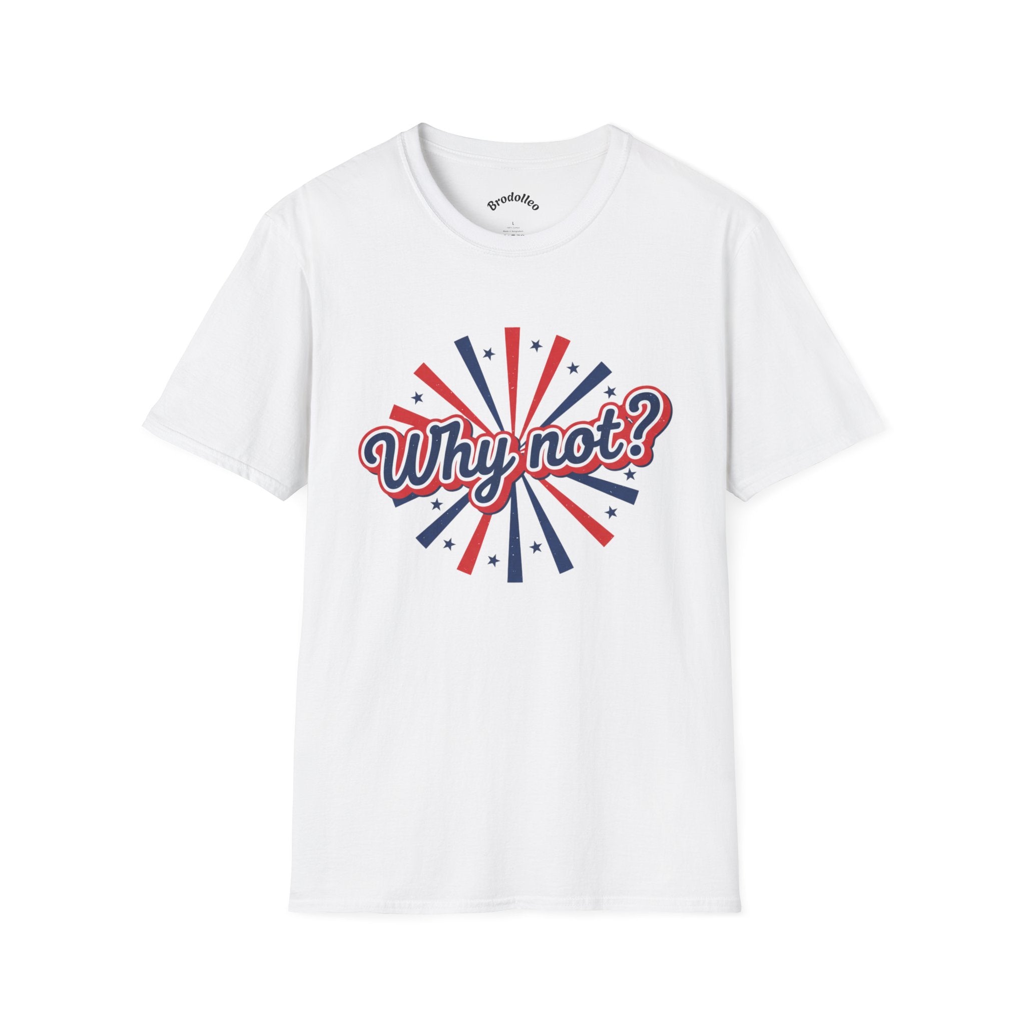 Why Not? Retro Firework Graphic T-Shirt