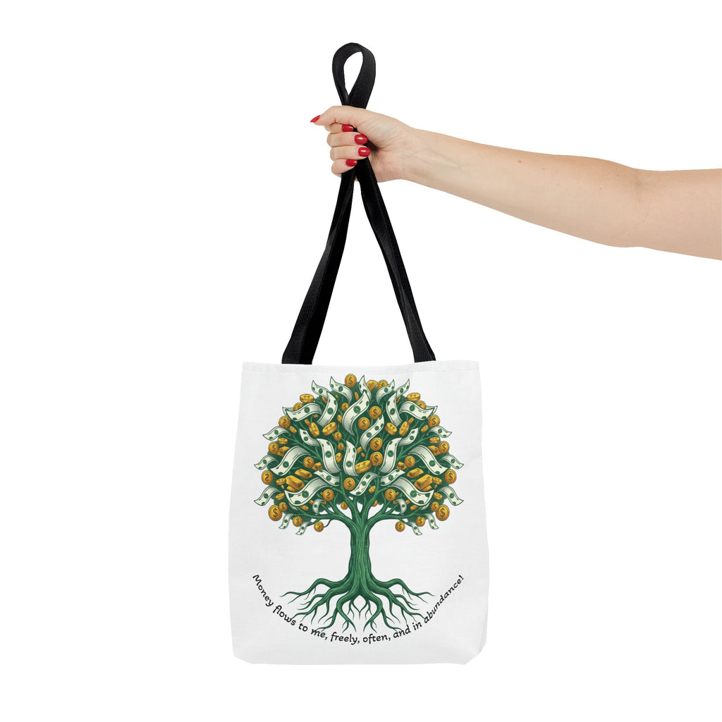 Money Tree Tote Bag — Illustrated Cash Tree Eco Shopper