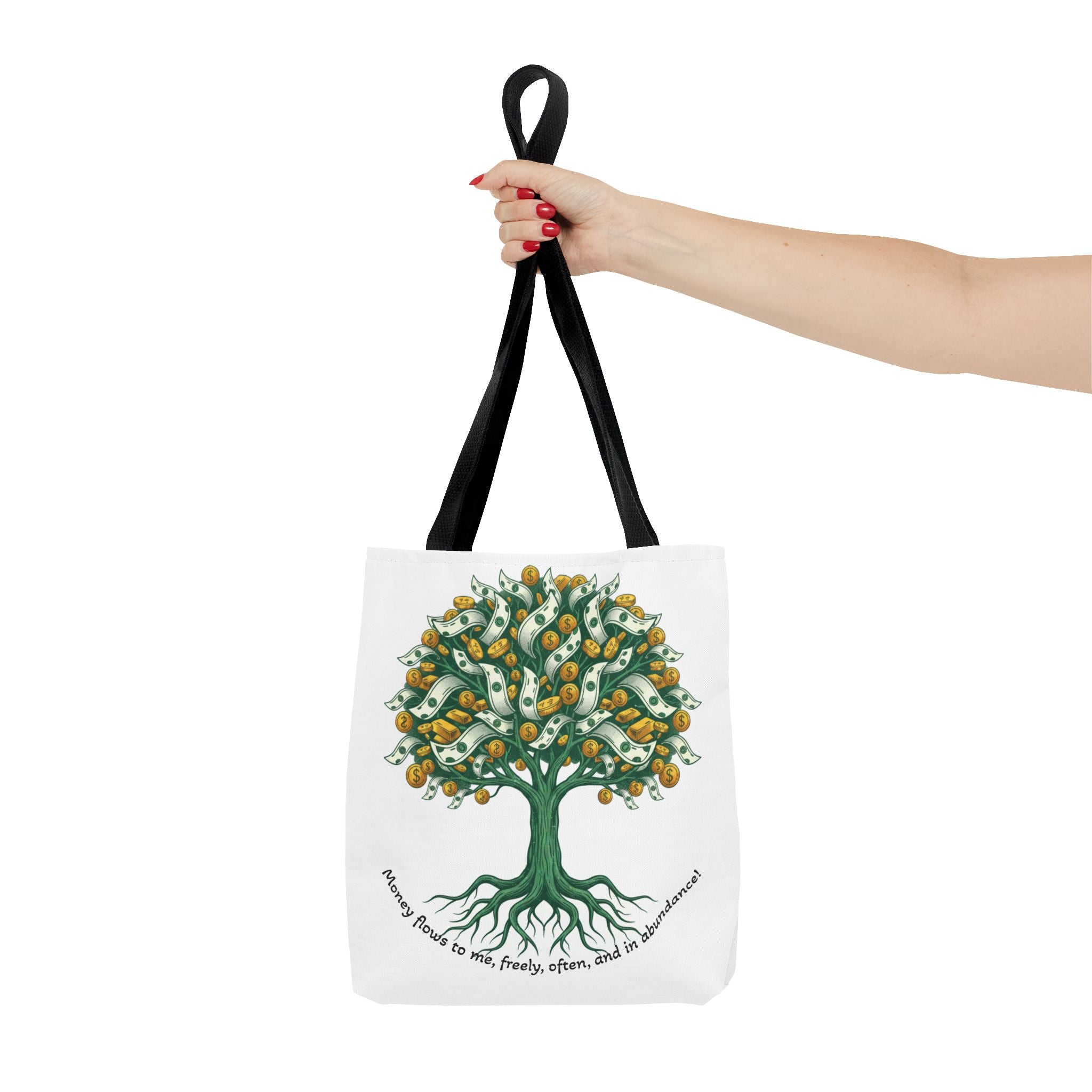 Money Tree Tote Bag — Illustrated Cash Tree Eco Shopper