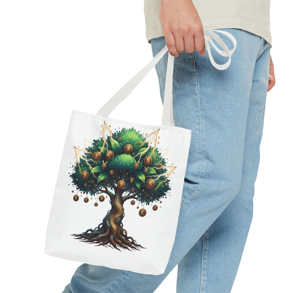 Tree of Life Tote Bag — Botanical Boho Eco Canvas Tote