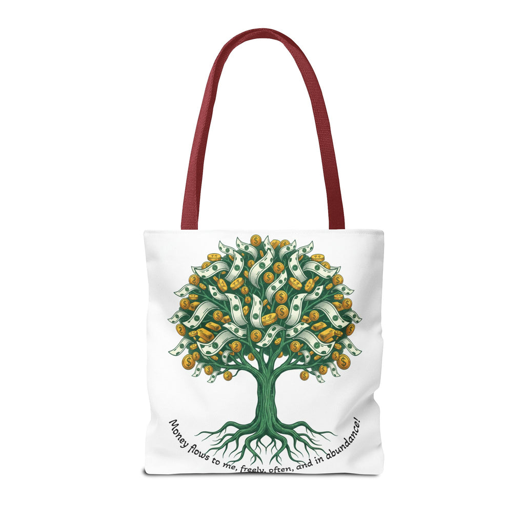 Money Tree Tote Bag — Illustrated Cash Tree Eco Shopper
