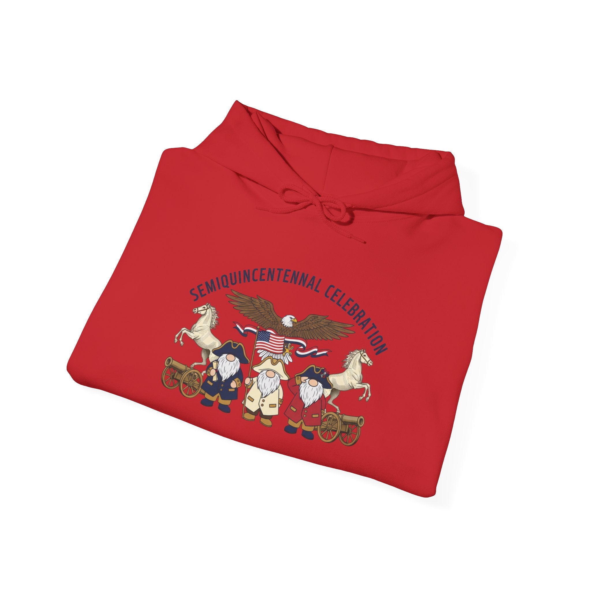 Independence Celebration Hoodie — 'Semiquincentennial Celebration' Patriotic Freedom Sweatshirt