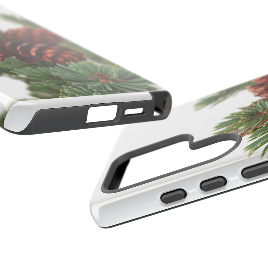 Pinecone Tough Phone Case — Protective Botanical Phone Cover