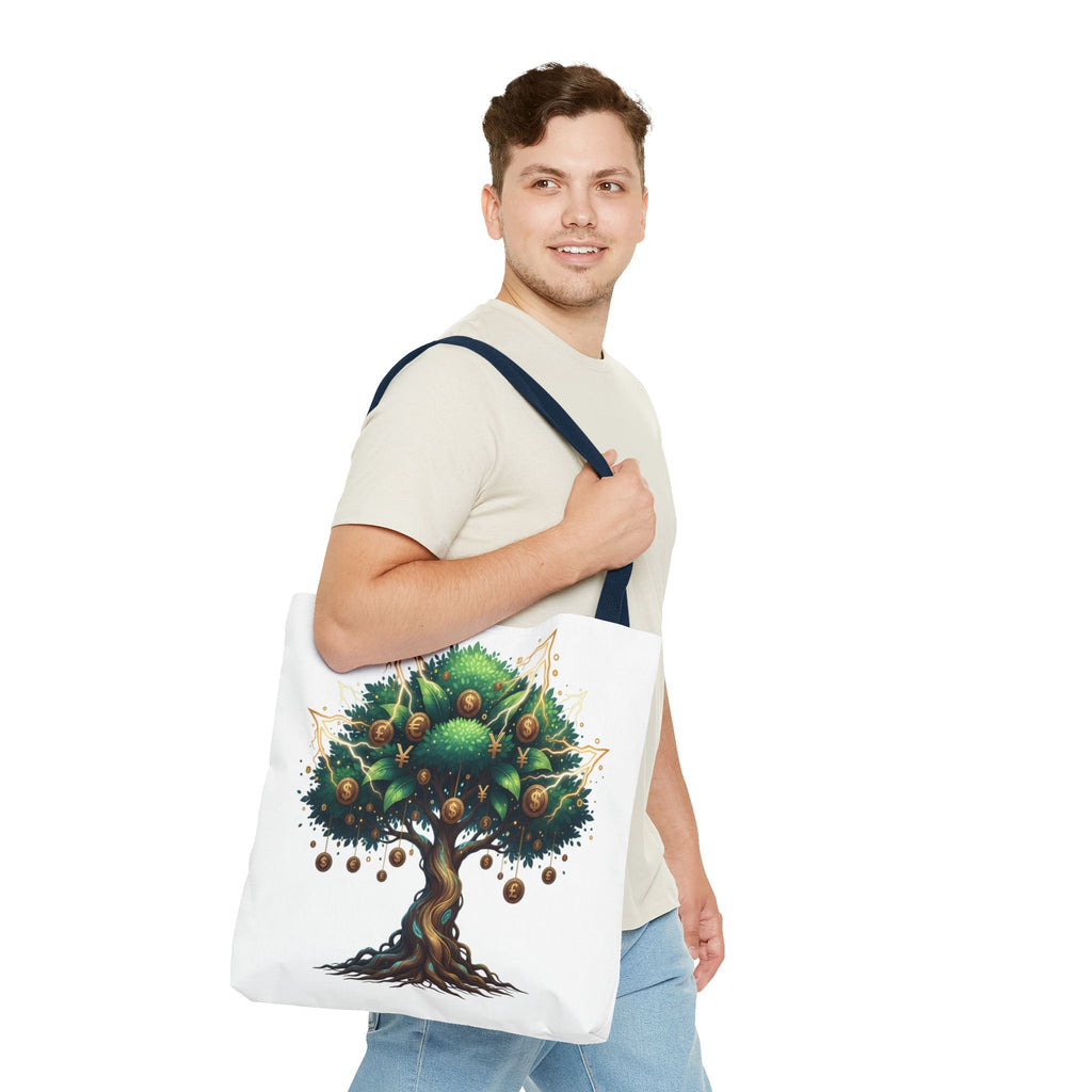 Tree of Life Tote Bag — Botanical Boho Eco Canvas Tote