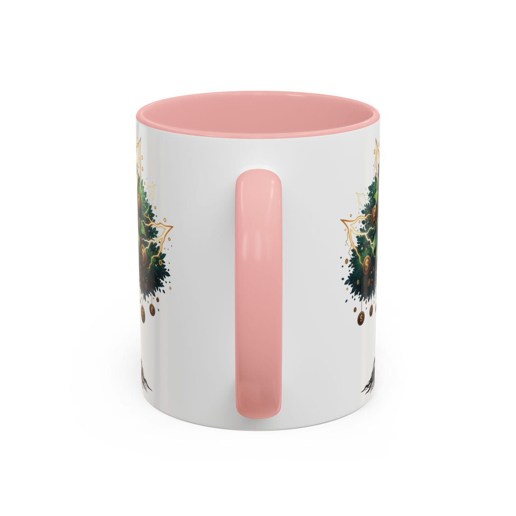 Accent Mug — Money Flows to Me Tree of Abundance Coffee Cup (11/15oz)