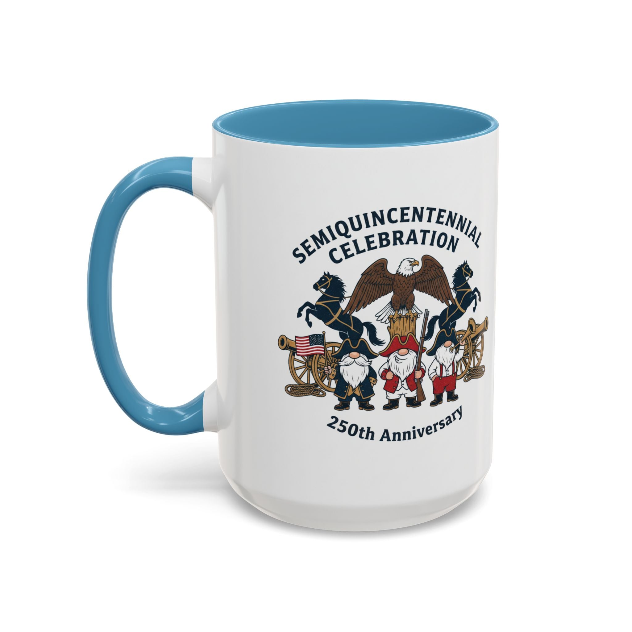 Coffee Mug — Semiquincentennial Celebration 250th Anniversary Patriotic Design