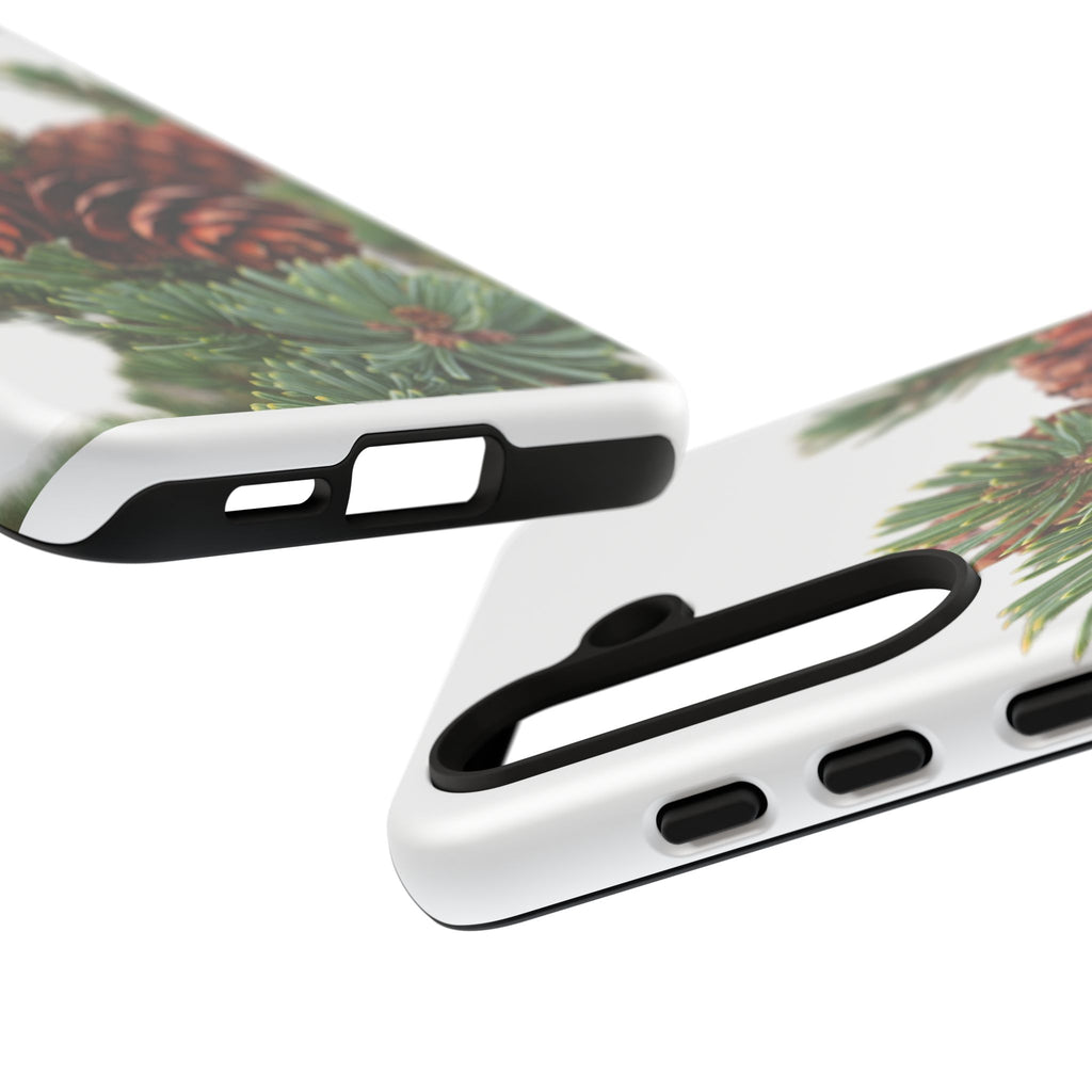 Pinecone Tough Phone Case — Protective Botanical Phone Cover