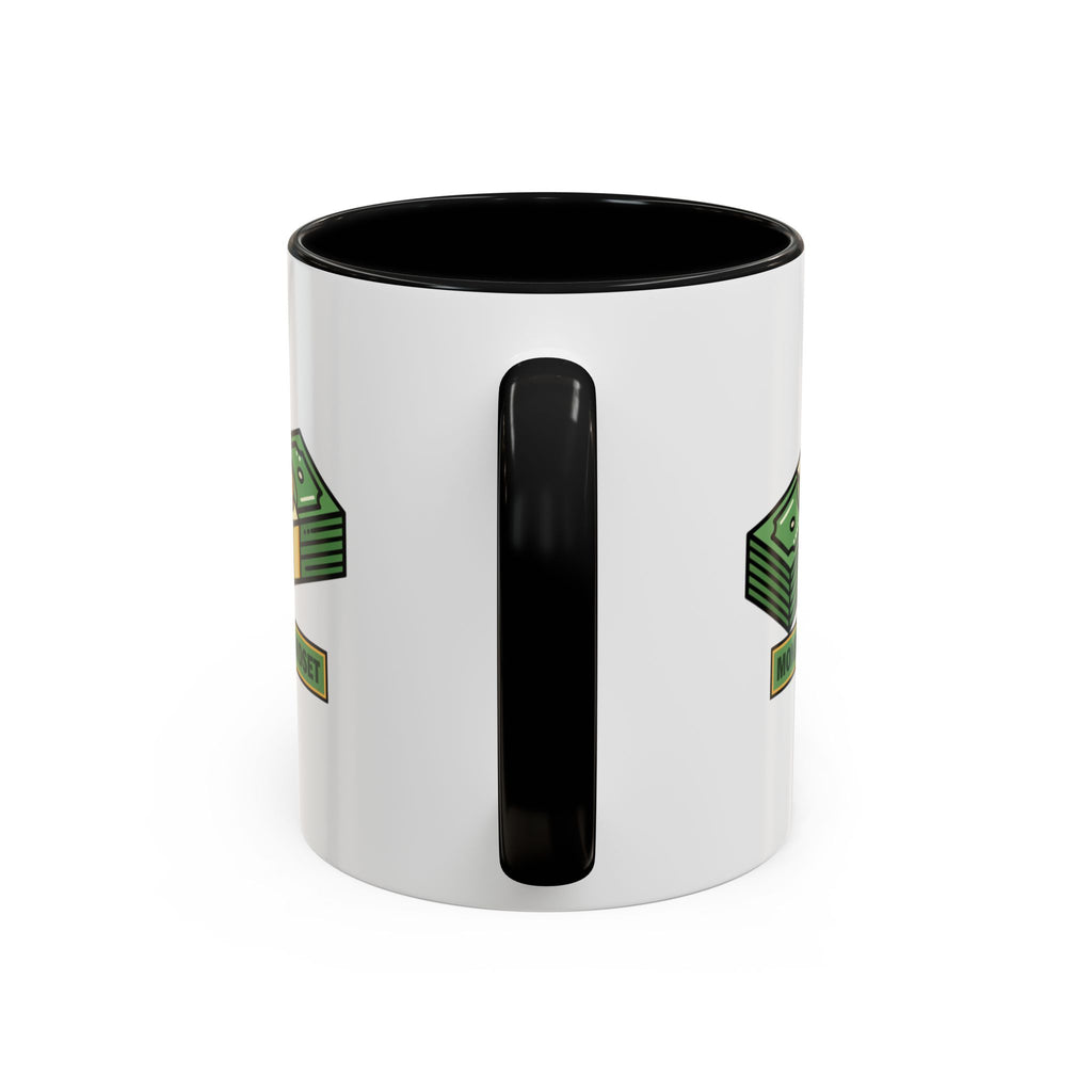 Money Mindset Coffee Mug — Stack of Cash Accent Mug (11/15oz)