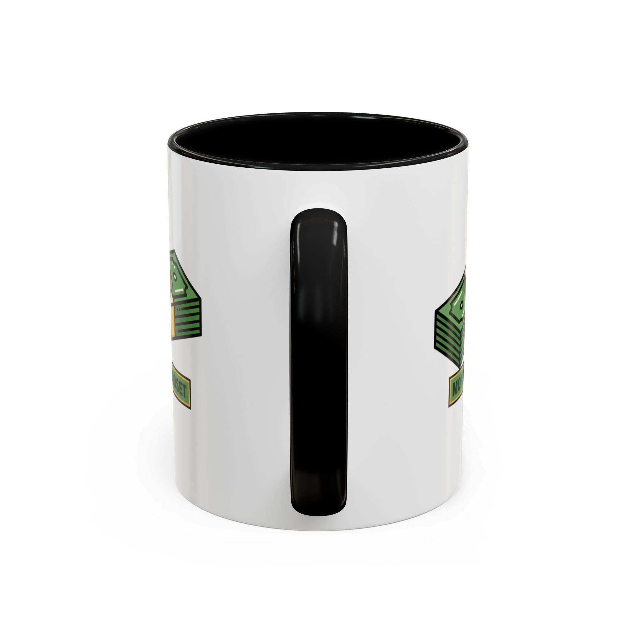 Money Mindset Coffee Mug — Stack of Cash Accent Mug (11/15oz)
