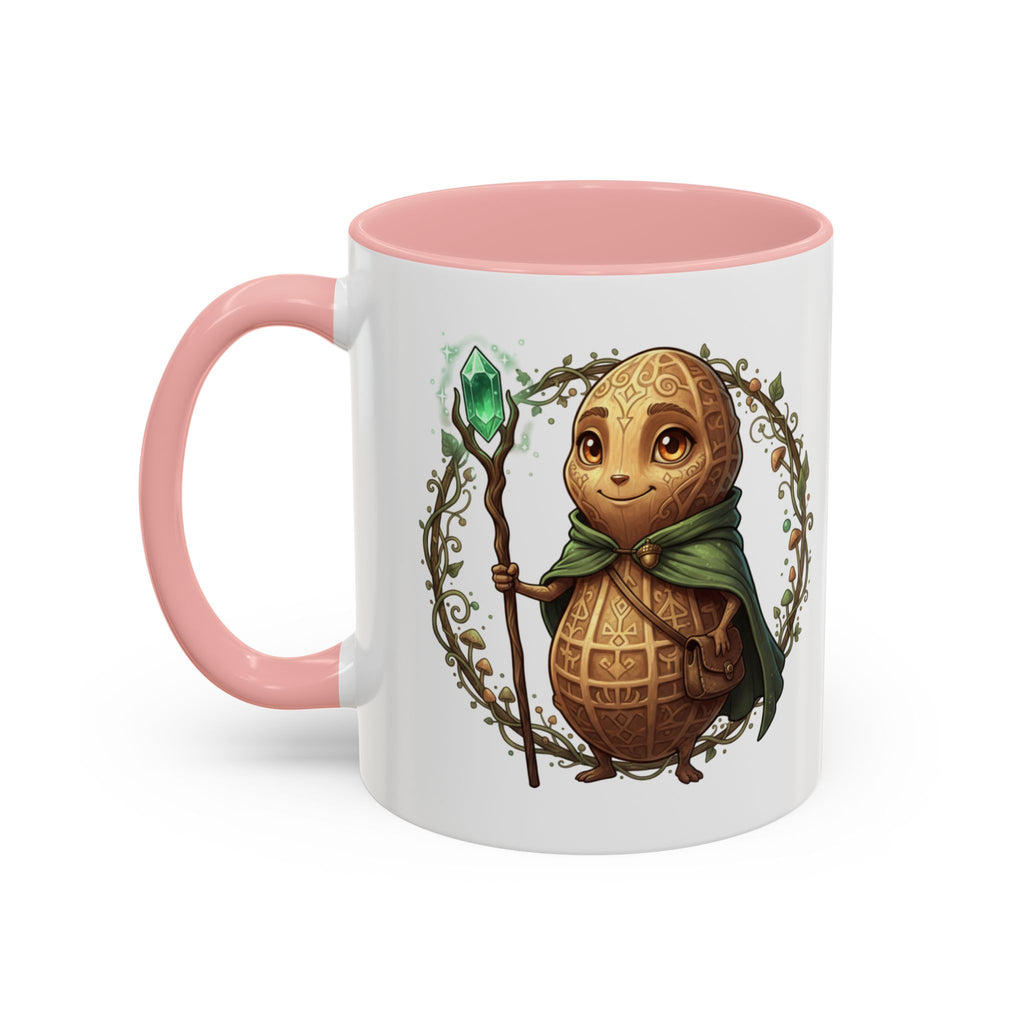 Cute Turtle Wizard Coffee Mug — Fantasy Magic Accent Mug (11/15oz)