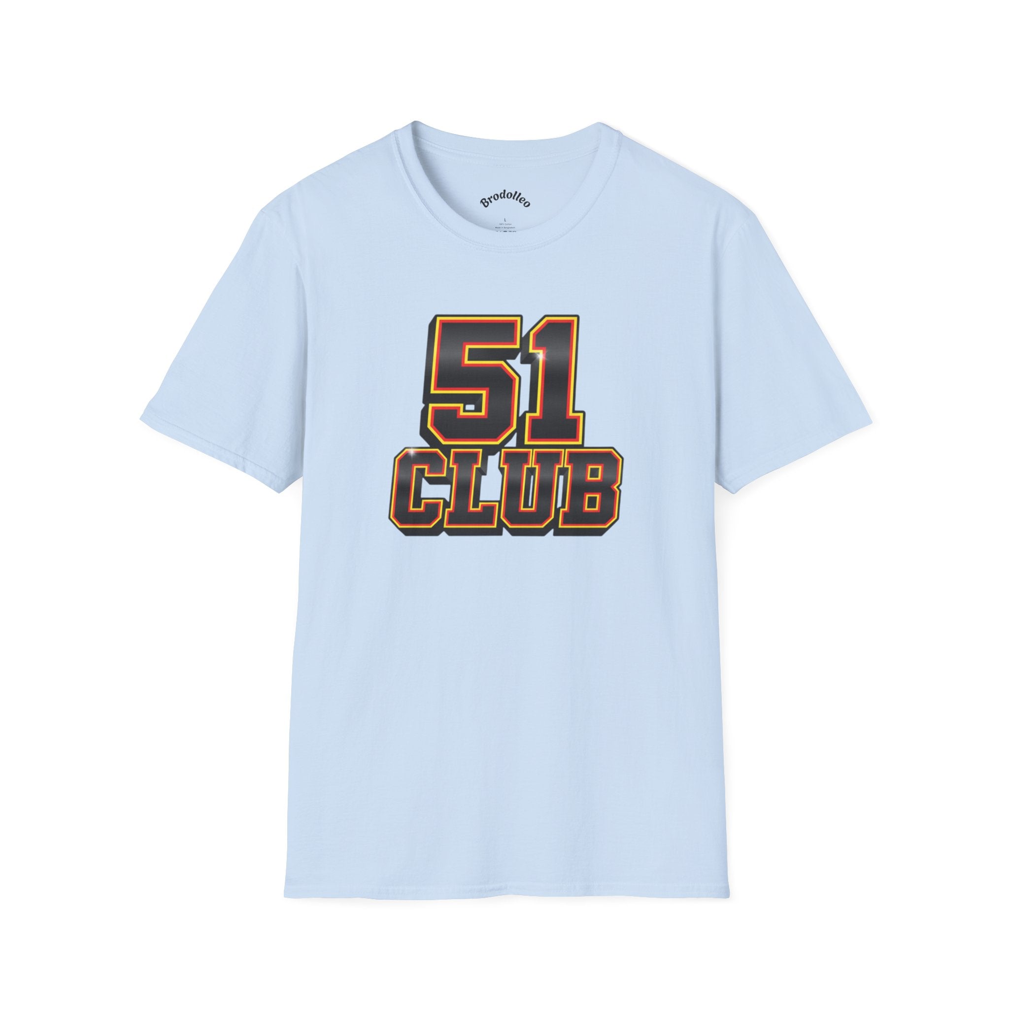 51 Club T‑Shirt — Vintage Collegiate Number Graphic Tee