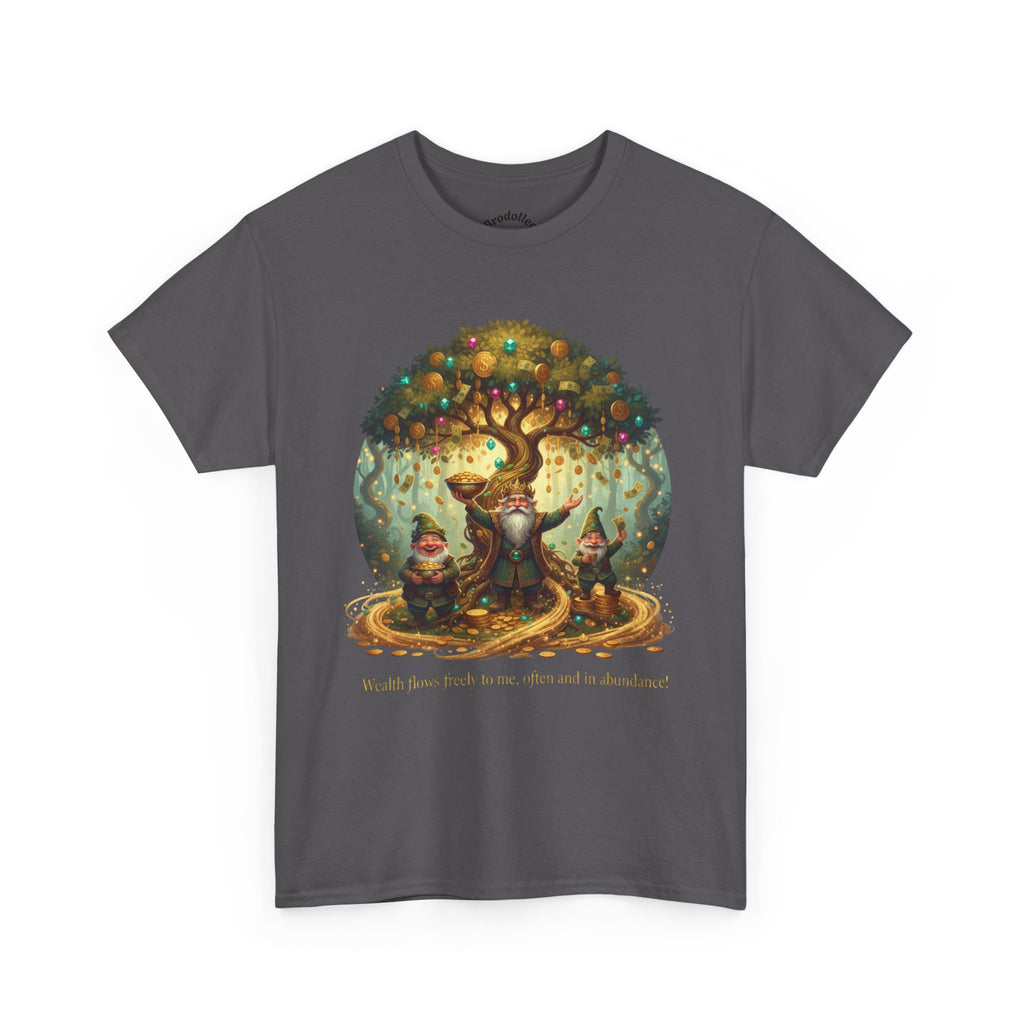Fantasy Tree Spirits T-Shirt — "Walks from body to me, often in a shadow" Graphic Tee