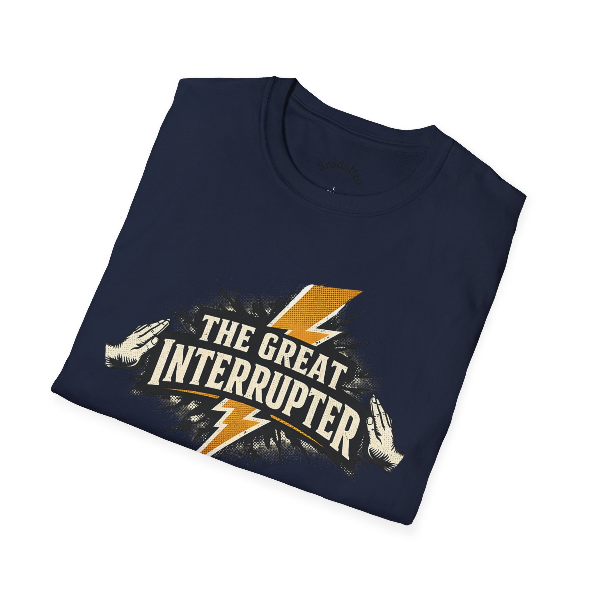 The Great Interrupter T-Shirt — Lightning Bolt Graphic Tee
