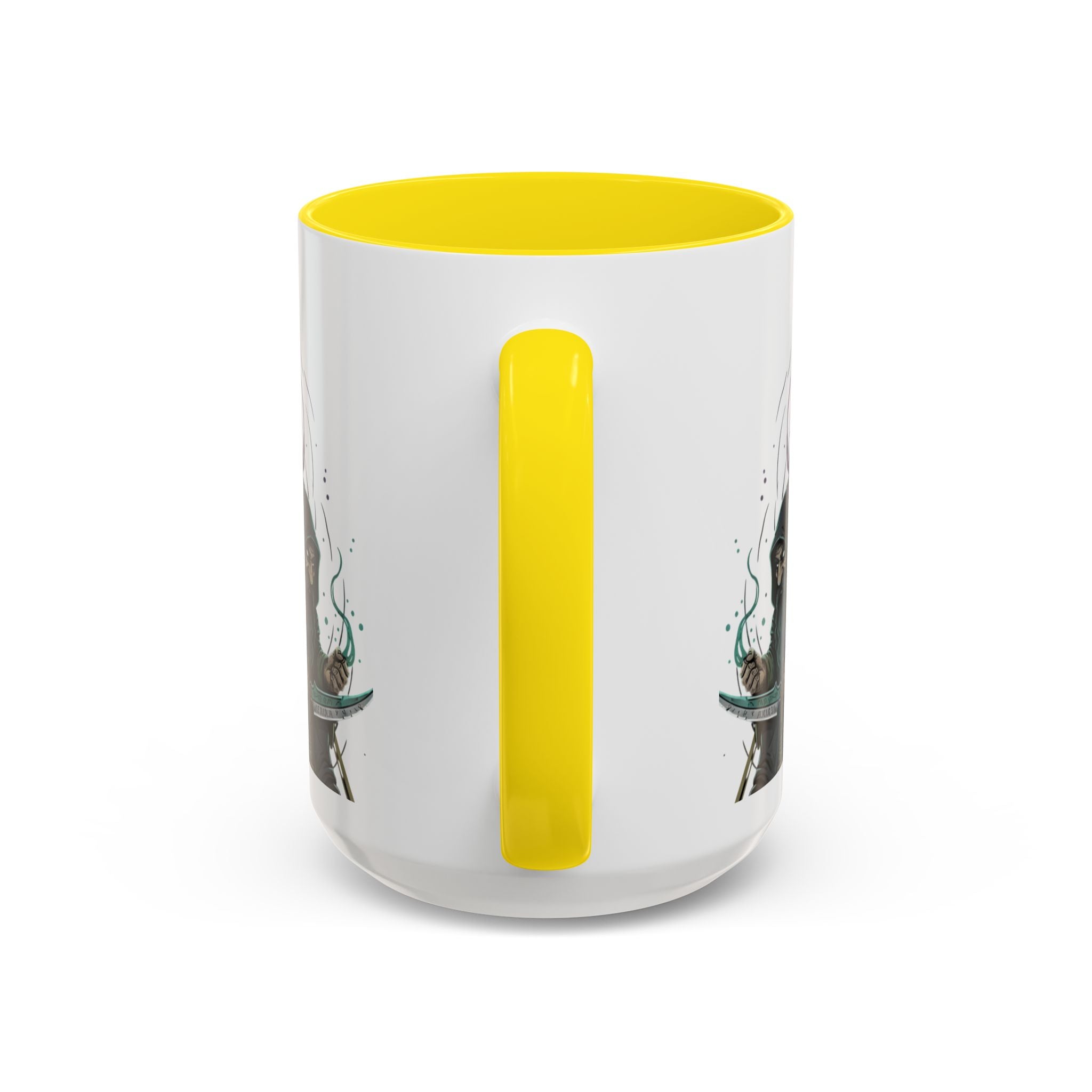 Grim Sorcerer Accent Coffee Mug – Witchy Wizard Magic 11/15oz