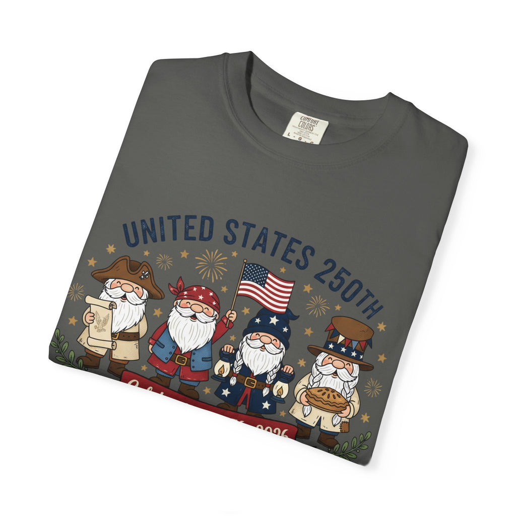 United States 250th Celebration T-shirt | Colonial Characters, 1776–2026
