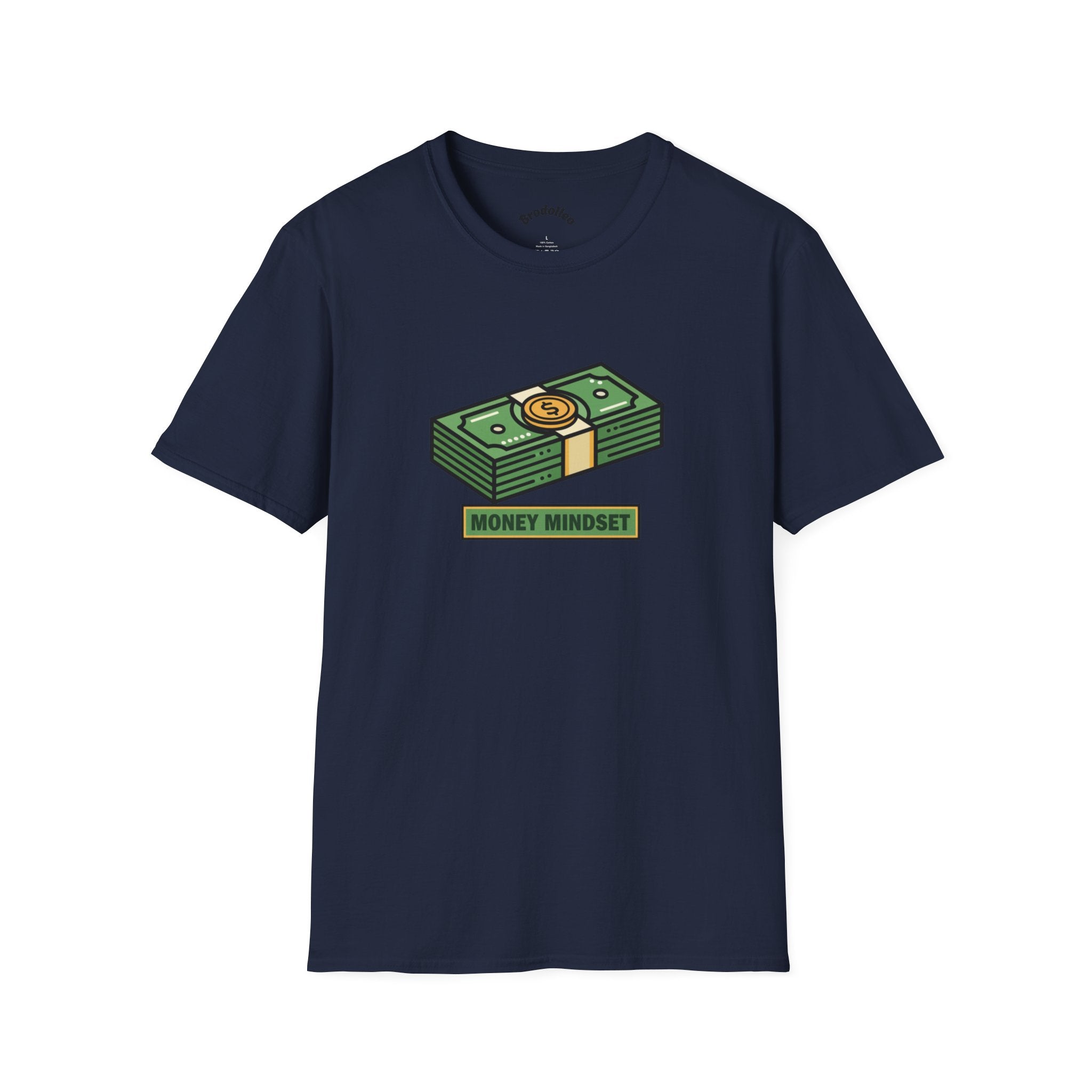 Money Mindset T-Shirt — Stacked Cash Graphic Tee for Hustlers & Entrepreneurs