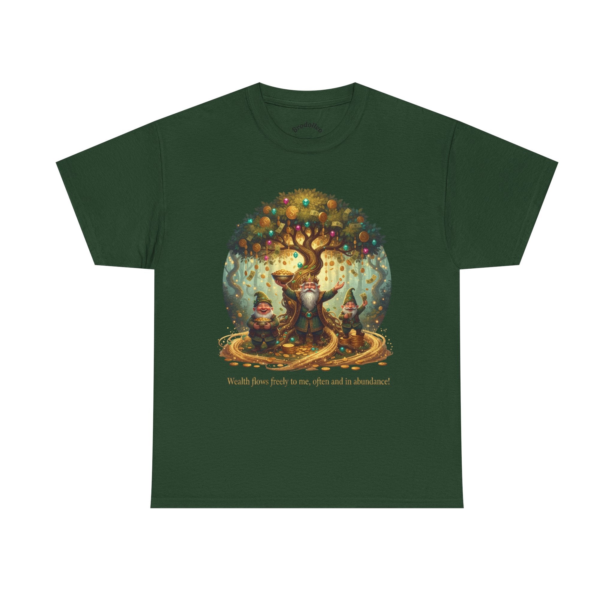 Fantasy Tree Spirits T-Shirt — "Walks from body to me, often in a shadow" Graphic Tee