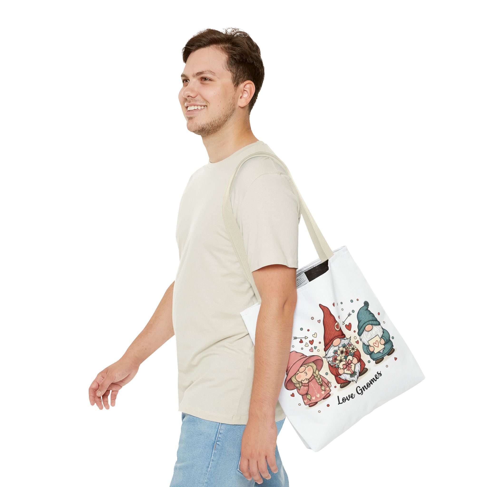 Love Gnomes Tote Bag