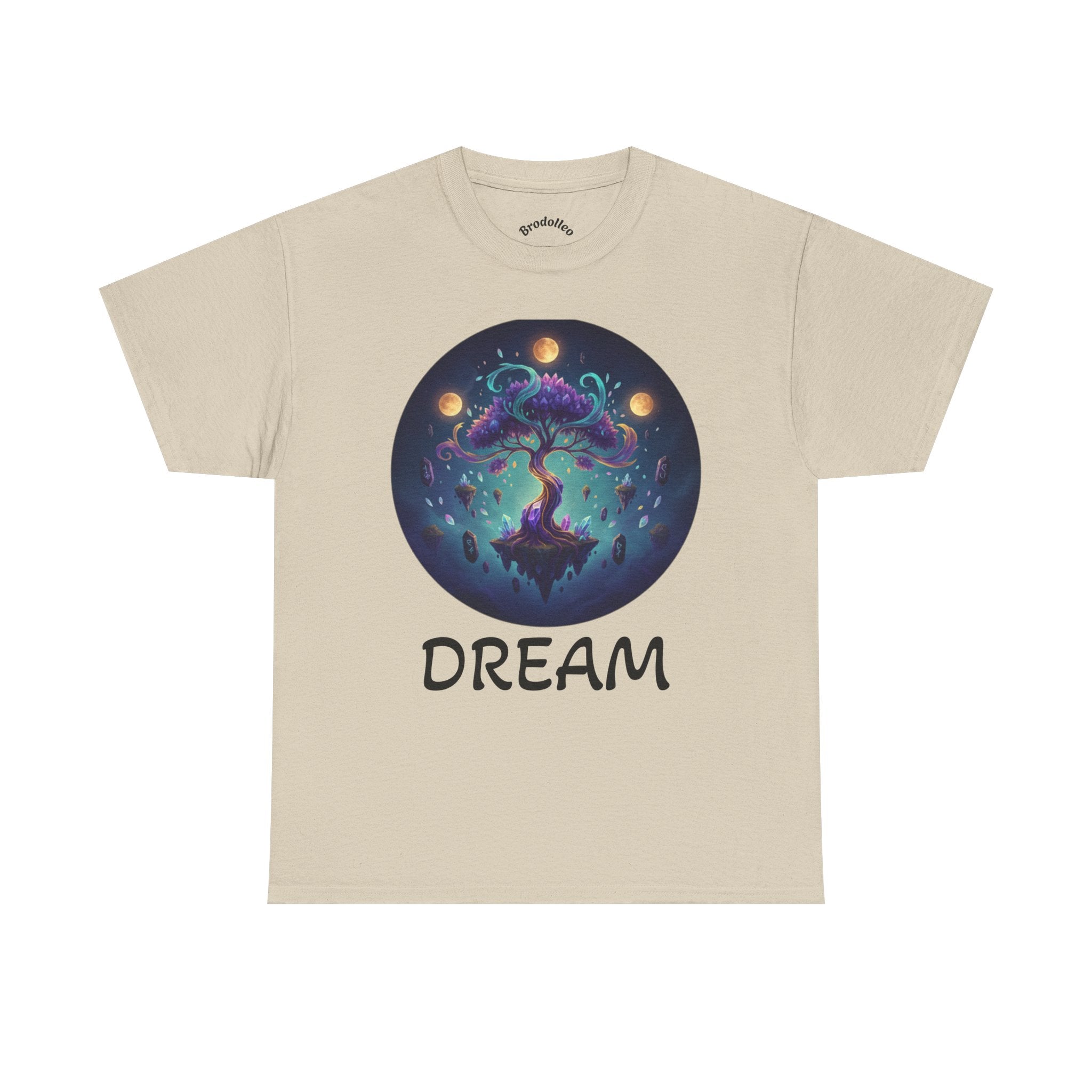 Mystic Floating Tree T-Shirt — Cosmic Fantasy Nature Tee