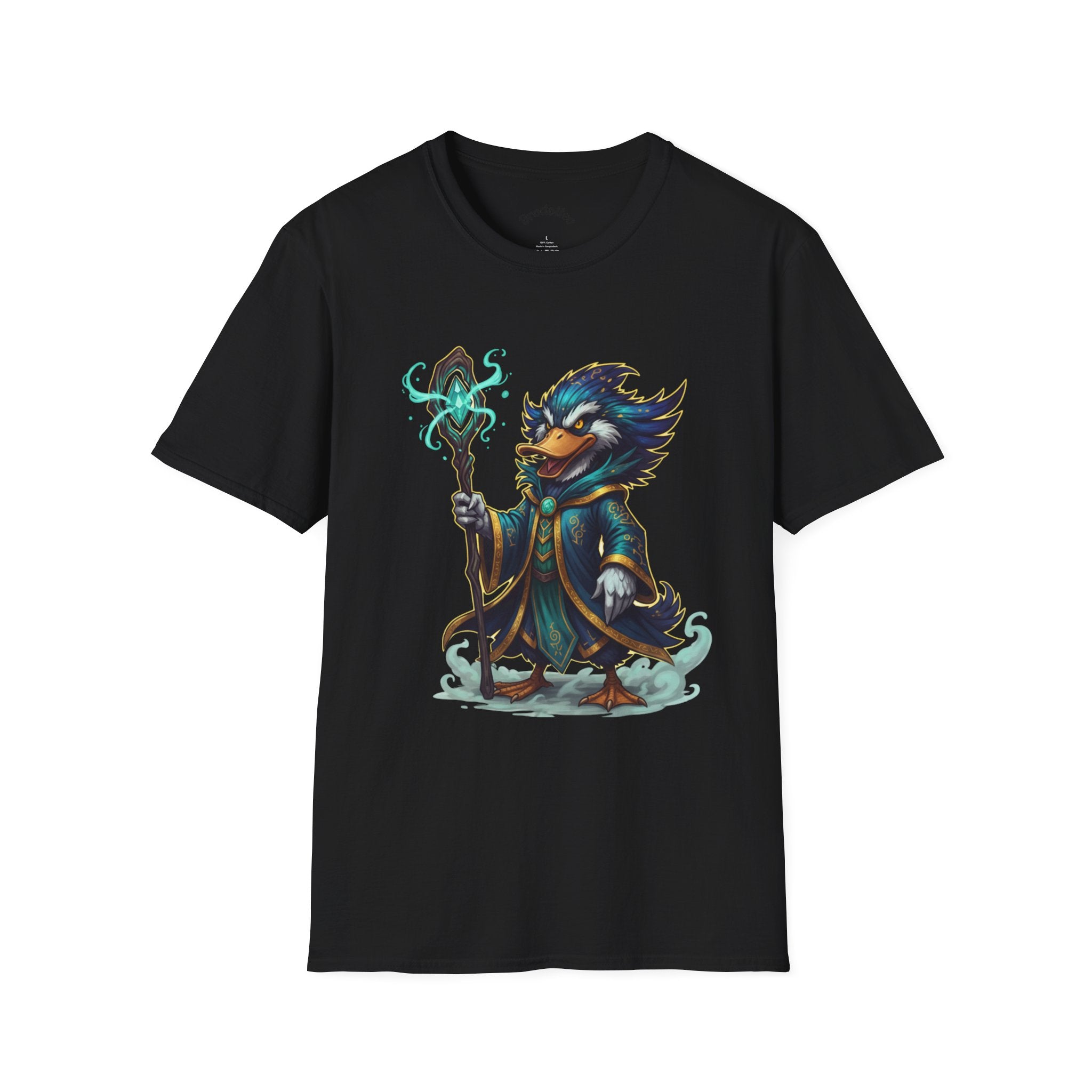 Mage Penguin Graphic T-Shirt — Cute Fantasy Wizard Penguin Tee
