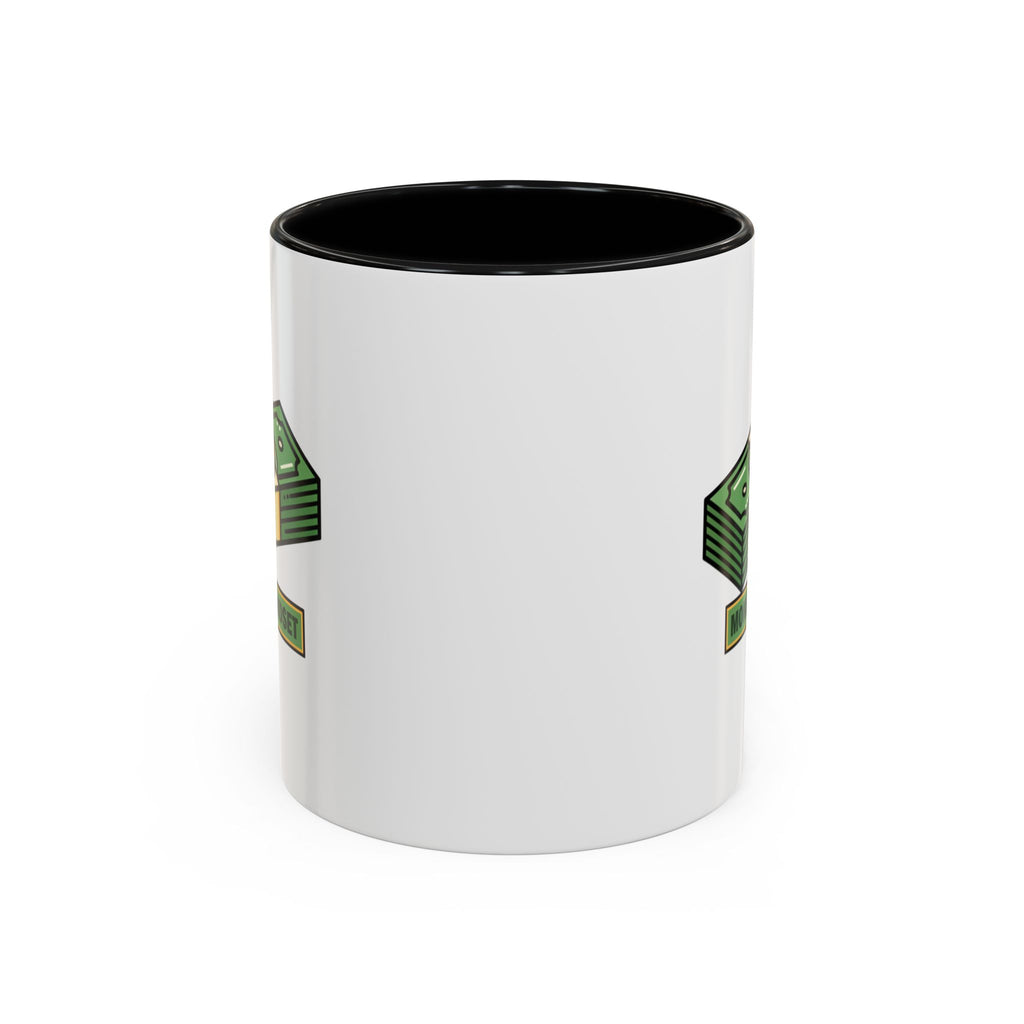 Money Mindset Coffee Mug — Stack of Cash Accent Mug (11/15oz)
