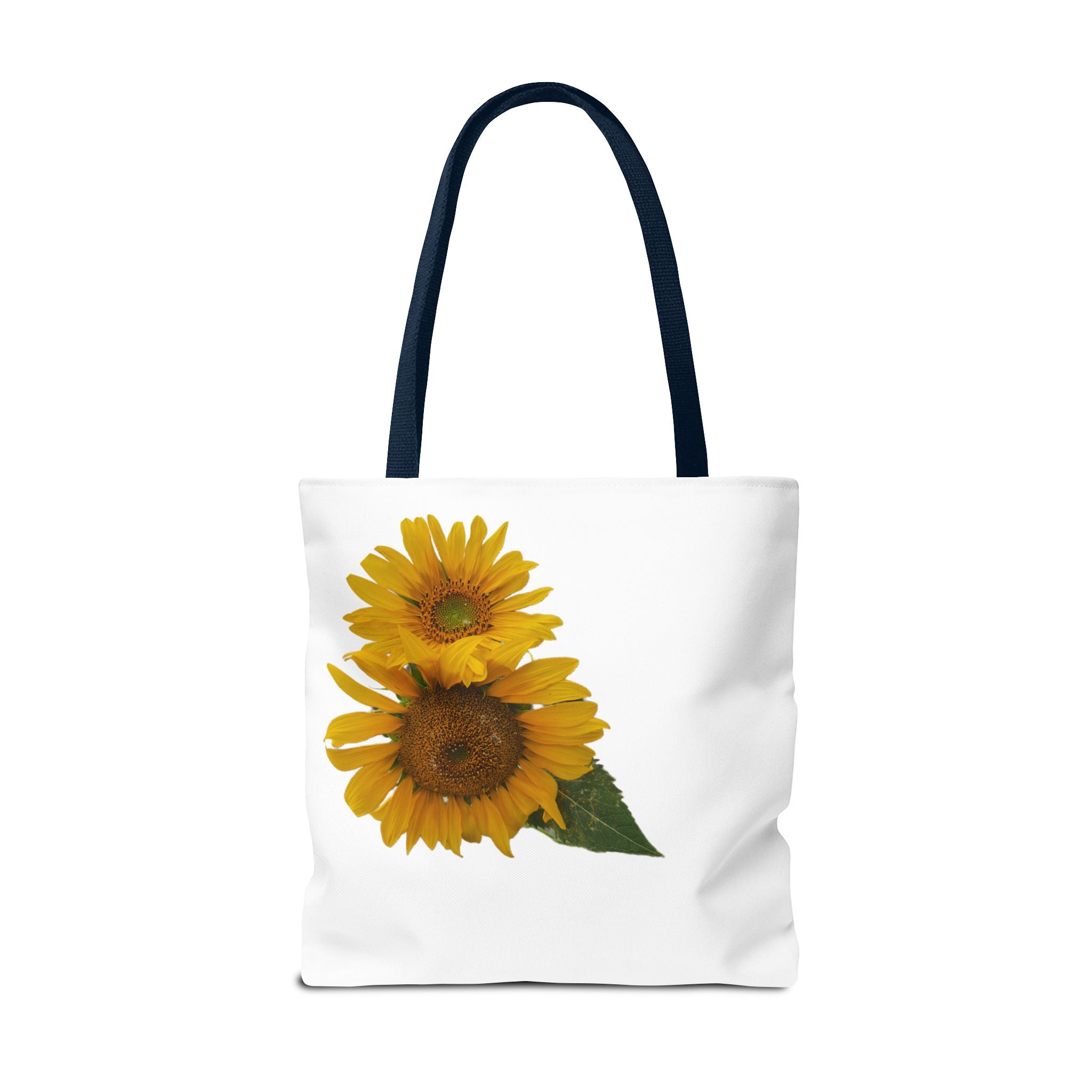 Sunflower Tote Bag — Bright Floral All-Over Print Shopping Tote