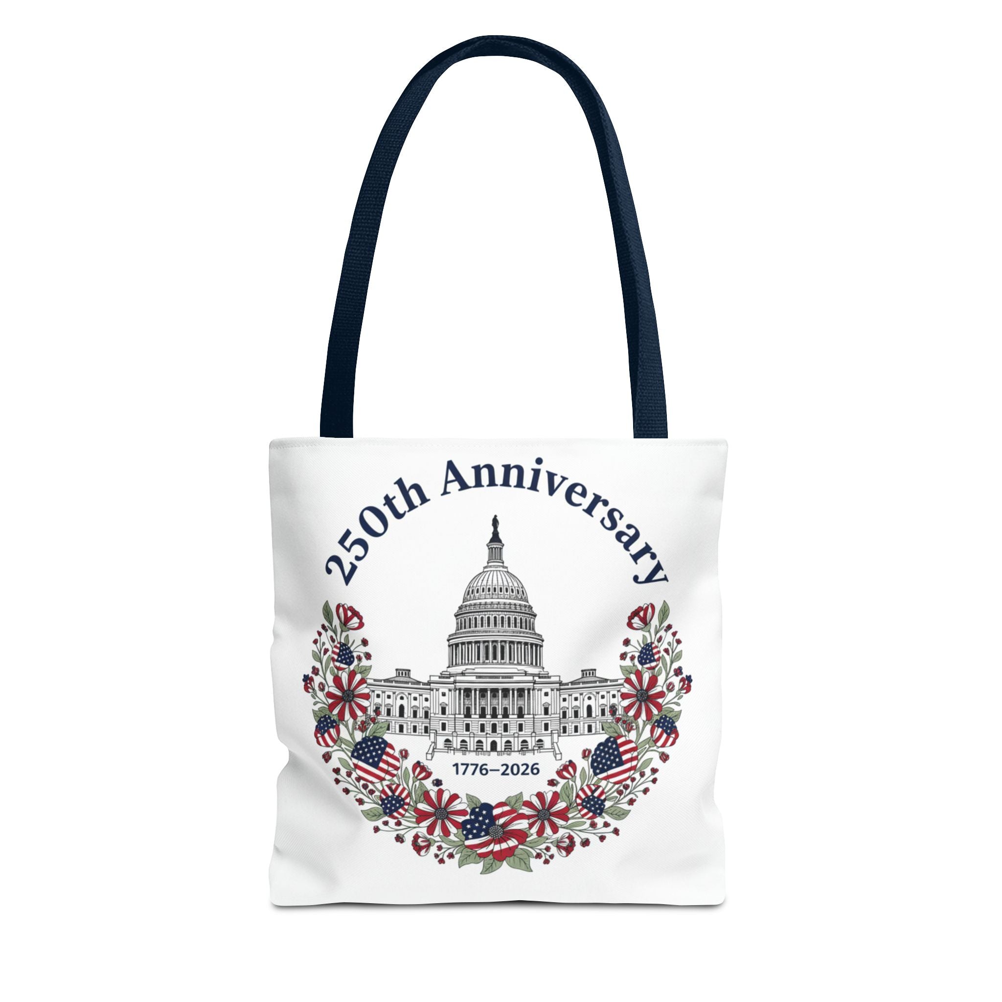 250th Anniversary Capitol Tote Bag — Patriotic USA Commemorative Tote (1776–2026)