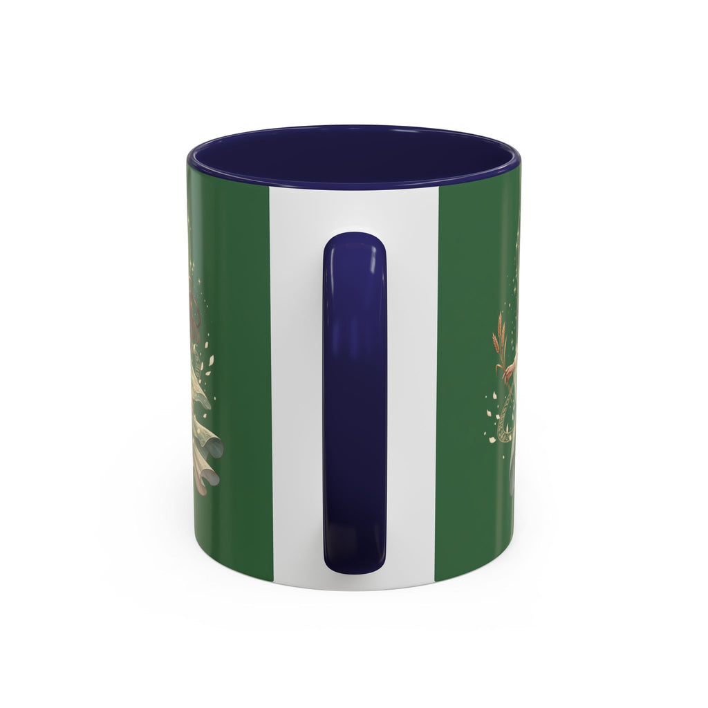 Virgo Zodiac Accent Coffee Mug — Astrological Virgo Gift (11/15oz)