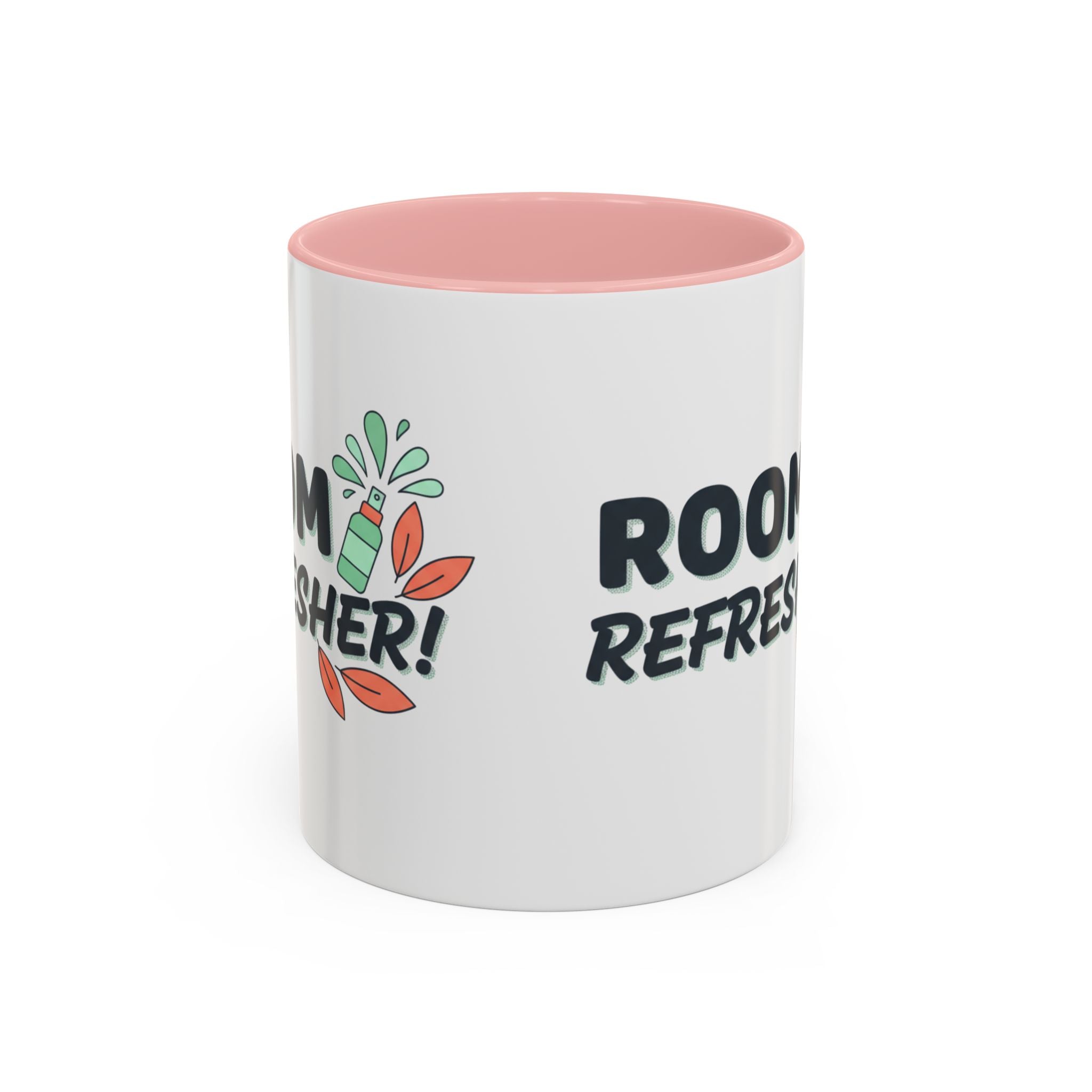 Room Refresher Coffee Mug — Funny Scented Spray Graphic Accent Mug
