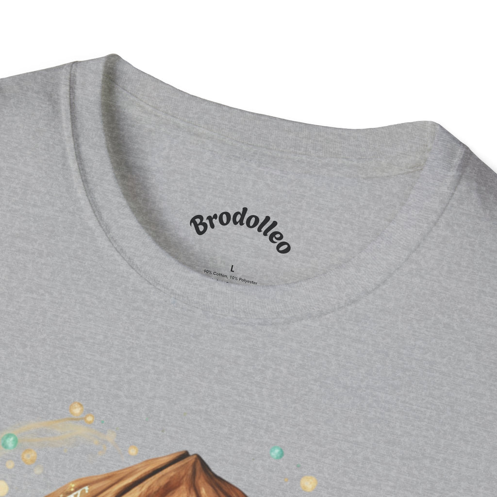 Mystic Walnut Orb T‑Shirt — Fantasy Nature Illustration