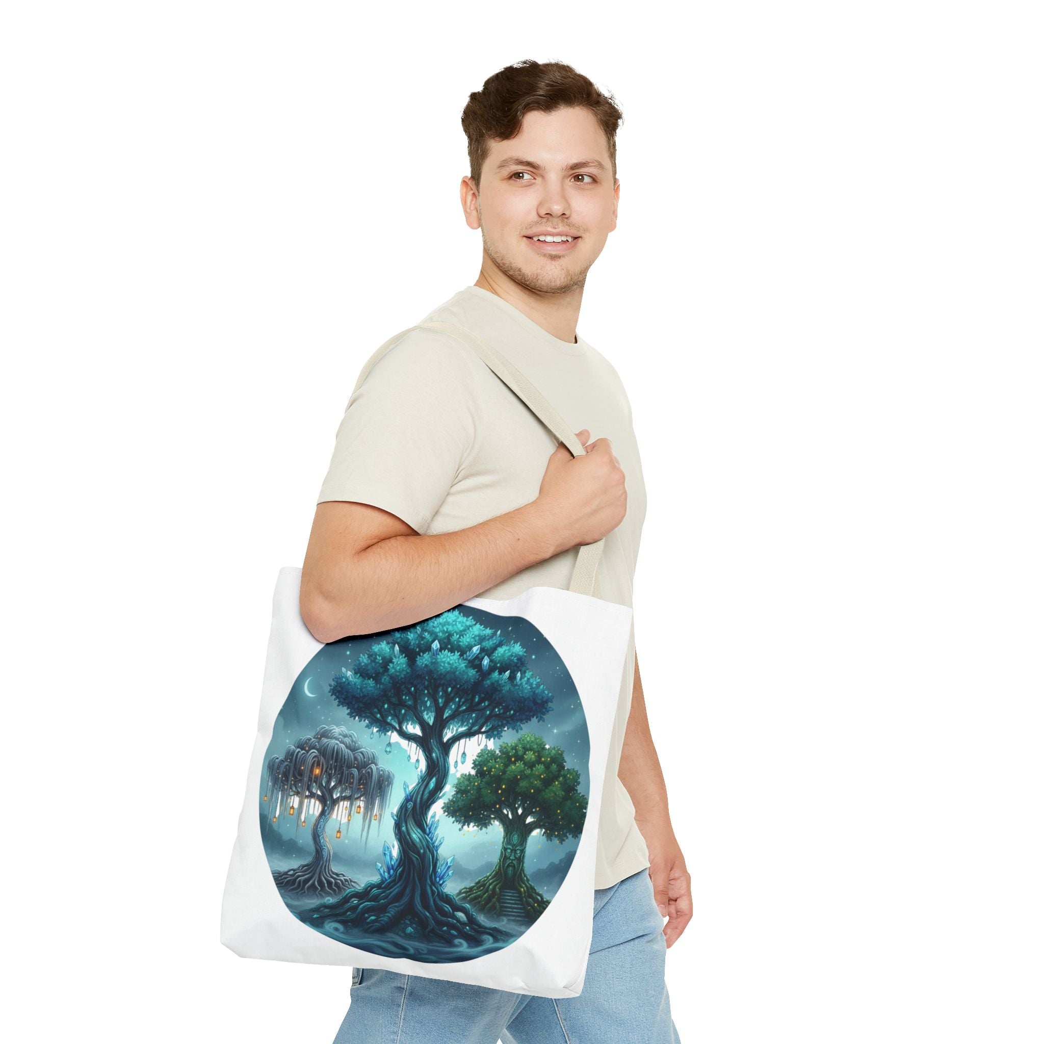 Enchanted Moonlight Tree Tote