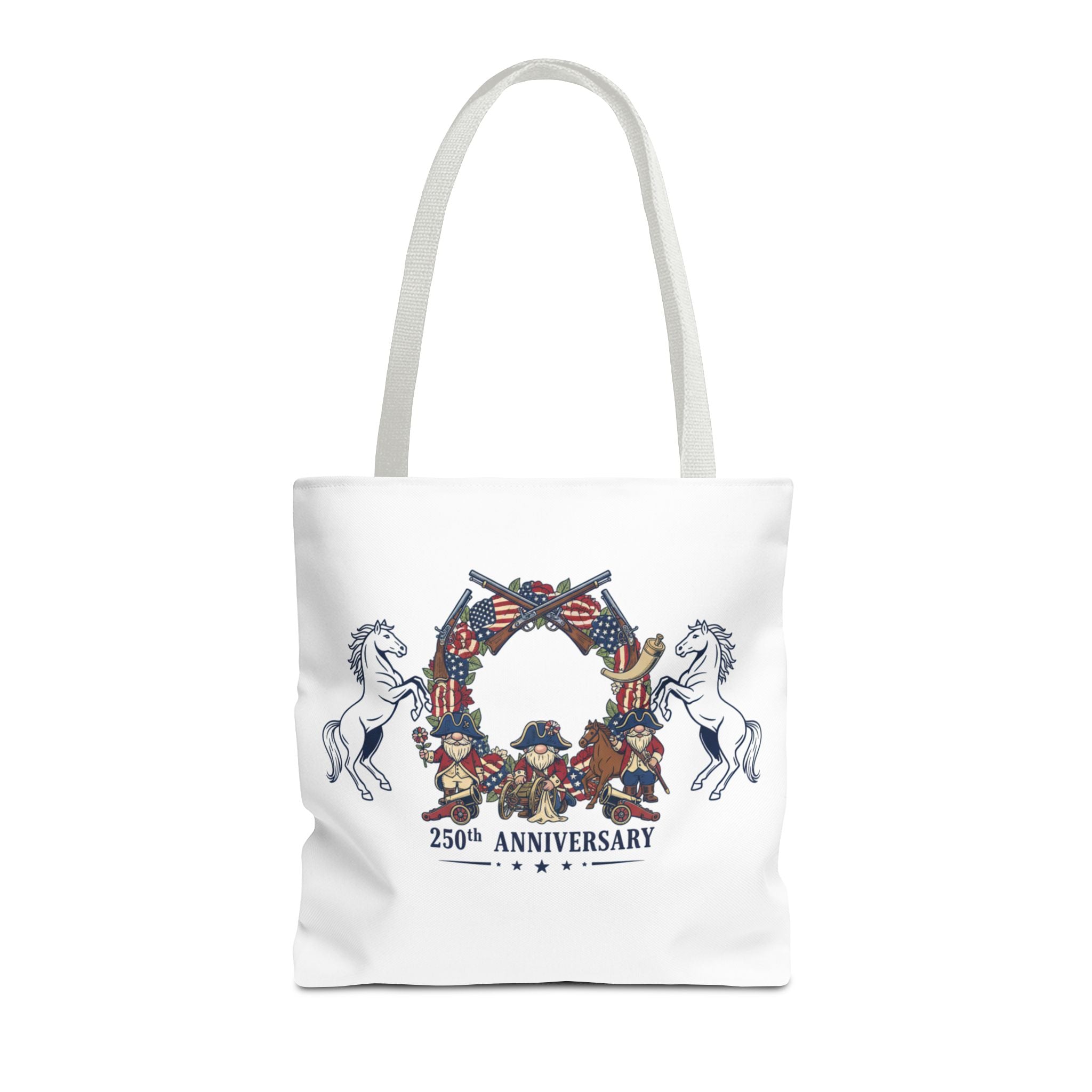 Anniversary Cowboy Tote Bag — 25th Anniversary Western Canvas Tote