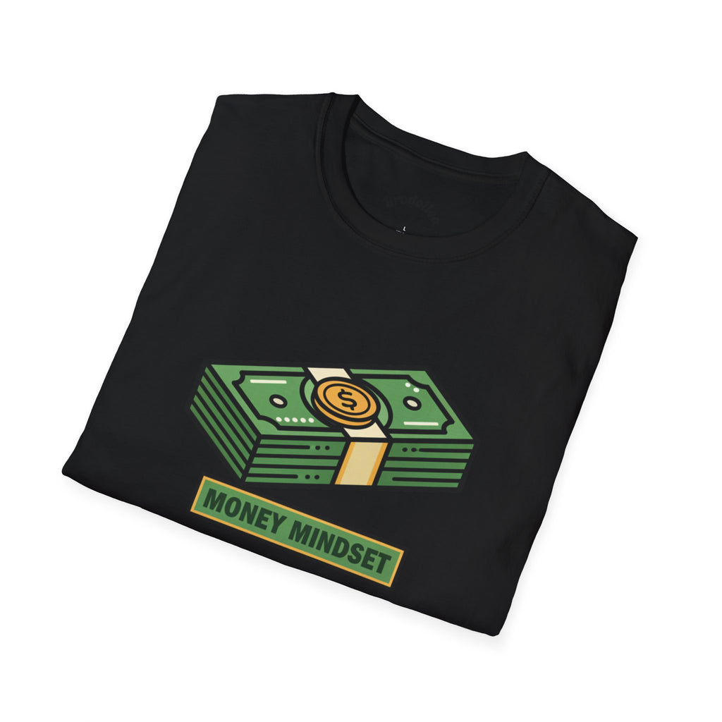 Money Mindset T-Shirt — Stacked Cash Graphic Tee for Hustlers & Entrepreneurs
