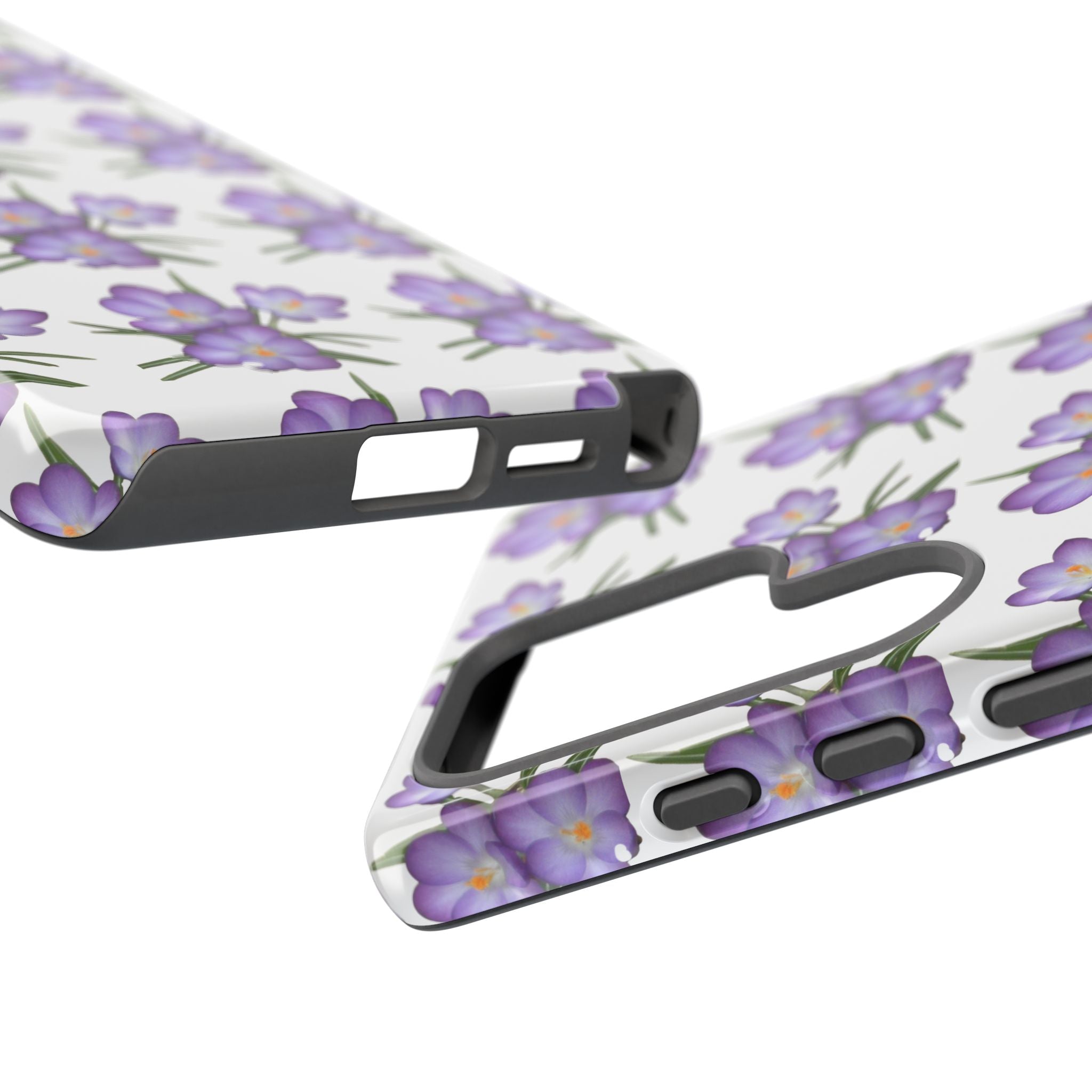 Tough Case — Purple Floral Phone Case