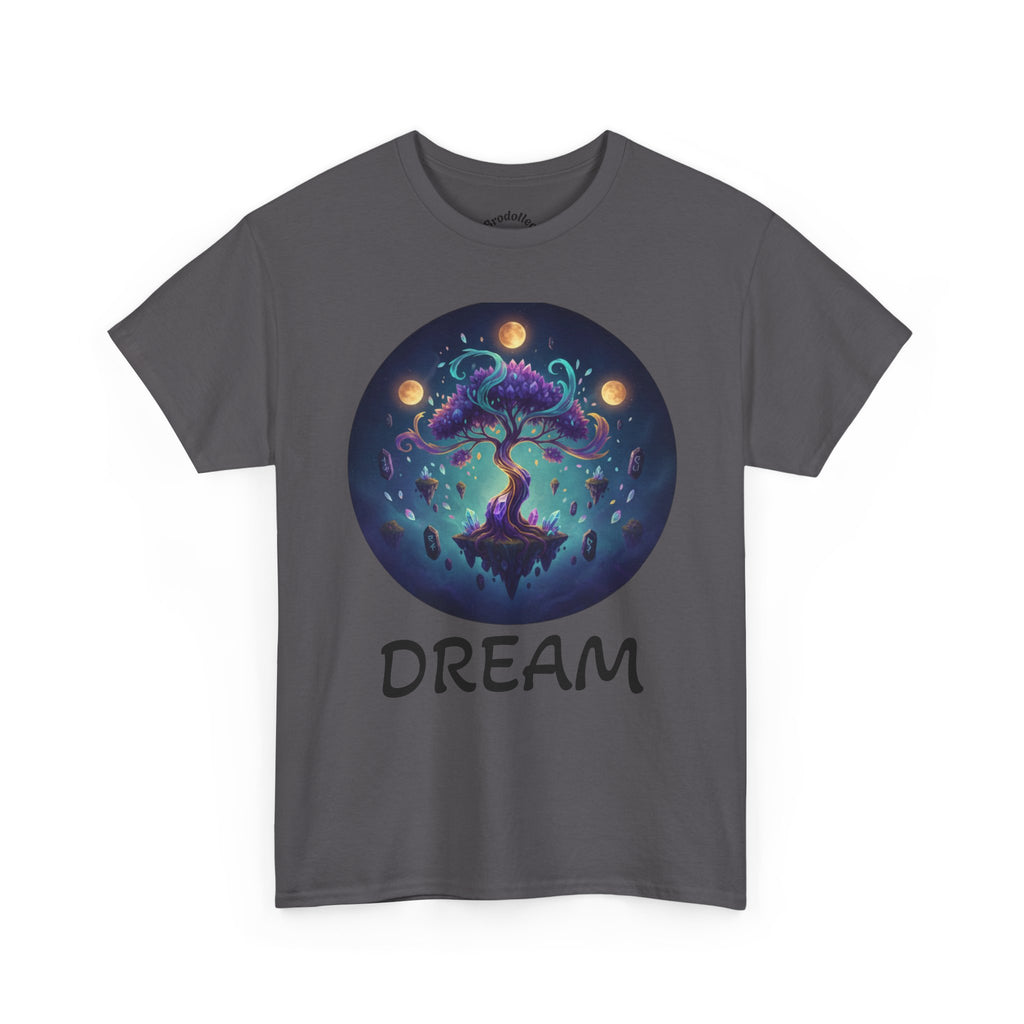 Mystic Floating Tree T-Shirt — Cosmic Fantasy Nature Tee