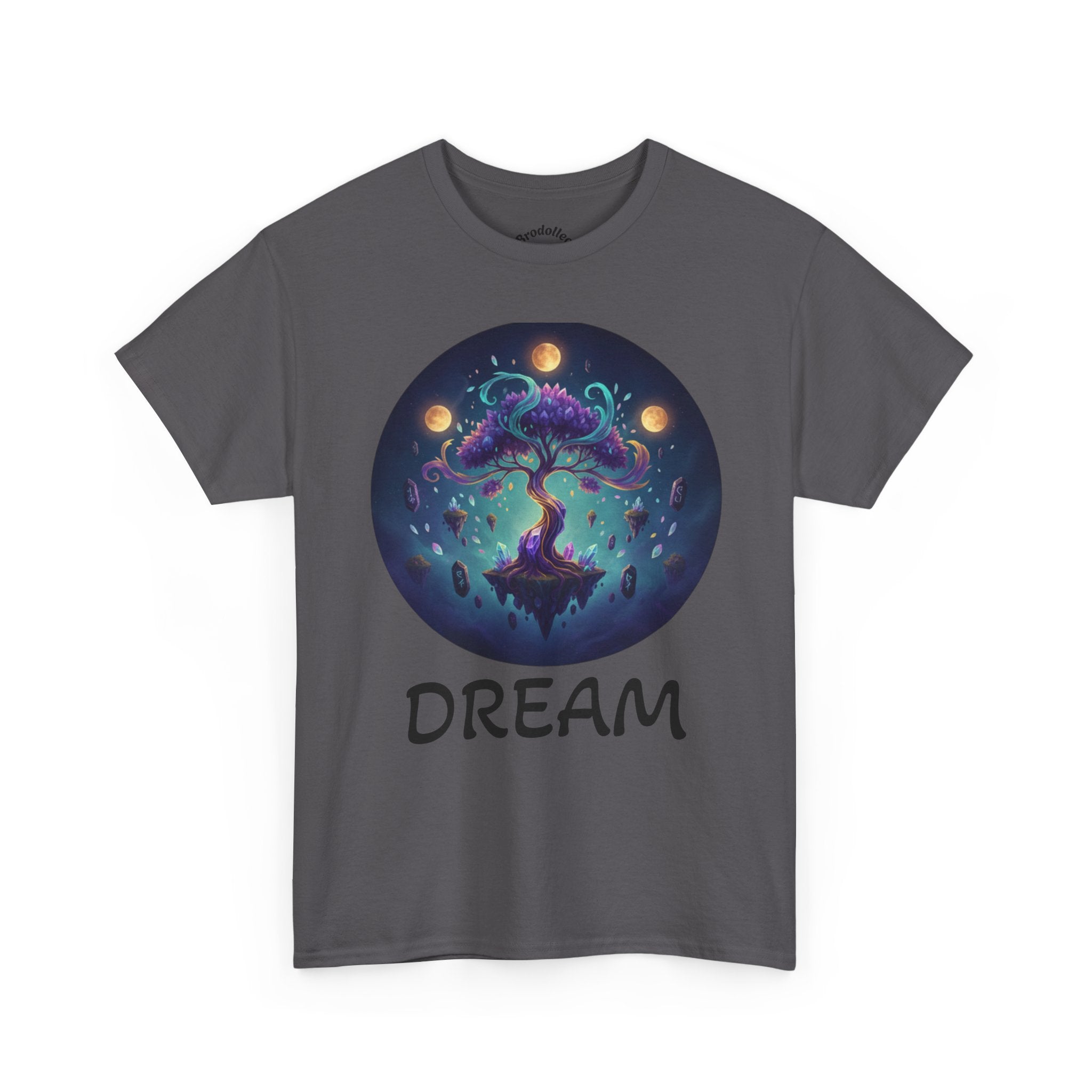 Mystic Floating Tree T-Shirt — Cosmic Fantasy Nature Tee