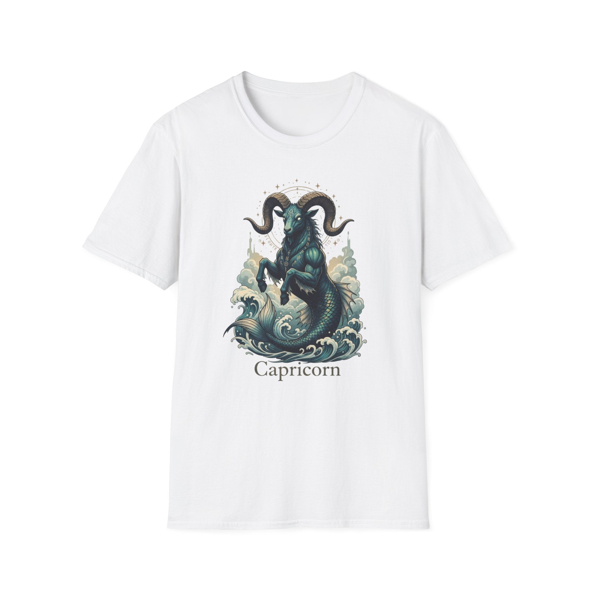 Capricorn Zodiac T-Shirt — Mythic Sea-Goat Astrology Tee