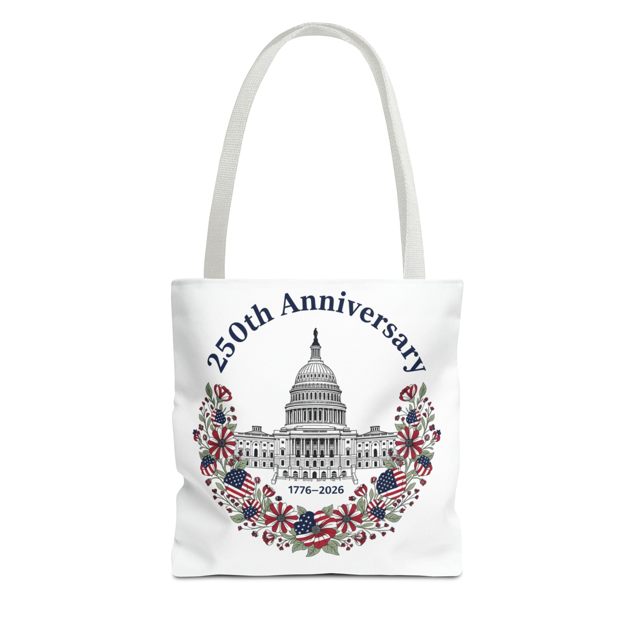250th Anniversary Capitol Tote Bag — Patriotic USA Commemorative Tote (1776–2026)