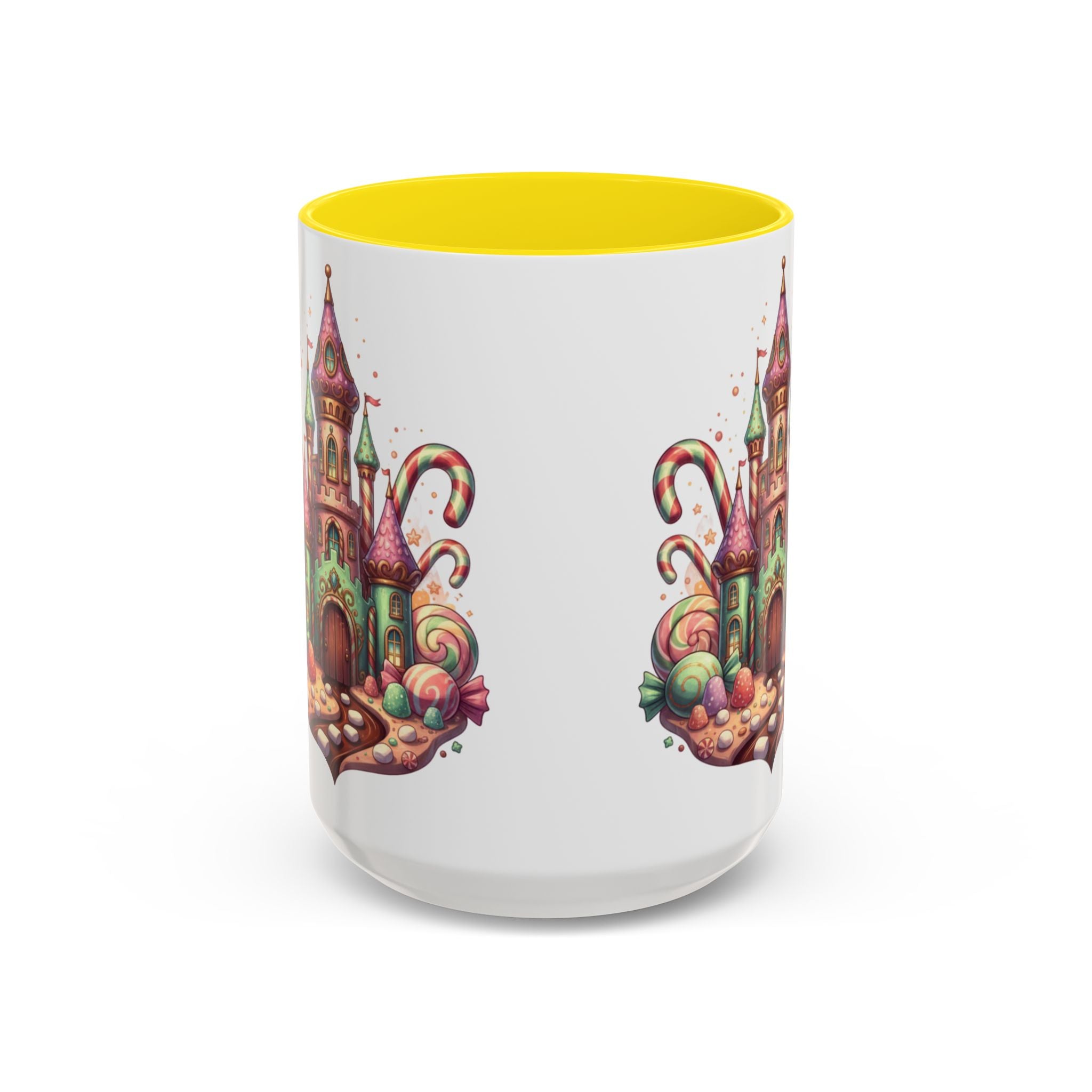 Candy Castle Coffee Mug — Whimsical Sweet Shoppe Accent Mug (11/15 oz)