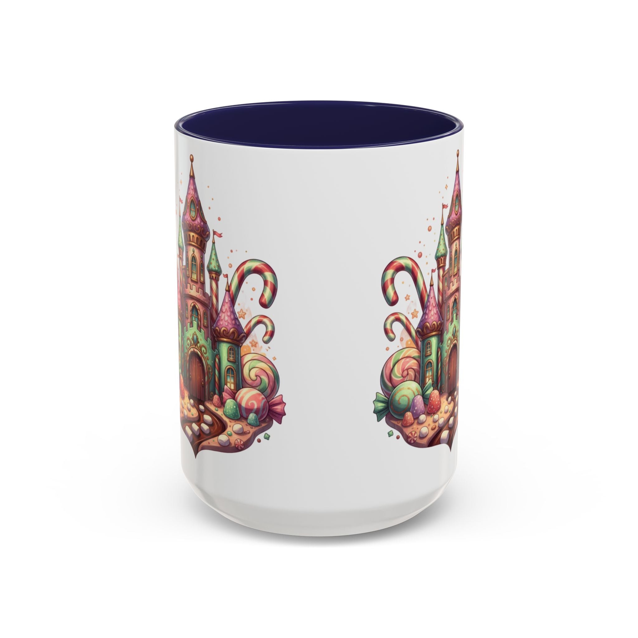 Candy Castle Coffee Mug — Whimsical Sweet Shoppe Accent Mug (11/15 oz)