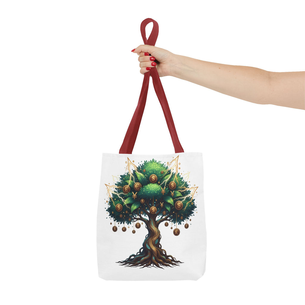 Tree of Life Tote Bag — Botanical Boho Eco Canvas Tote